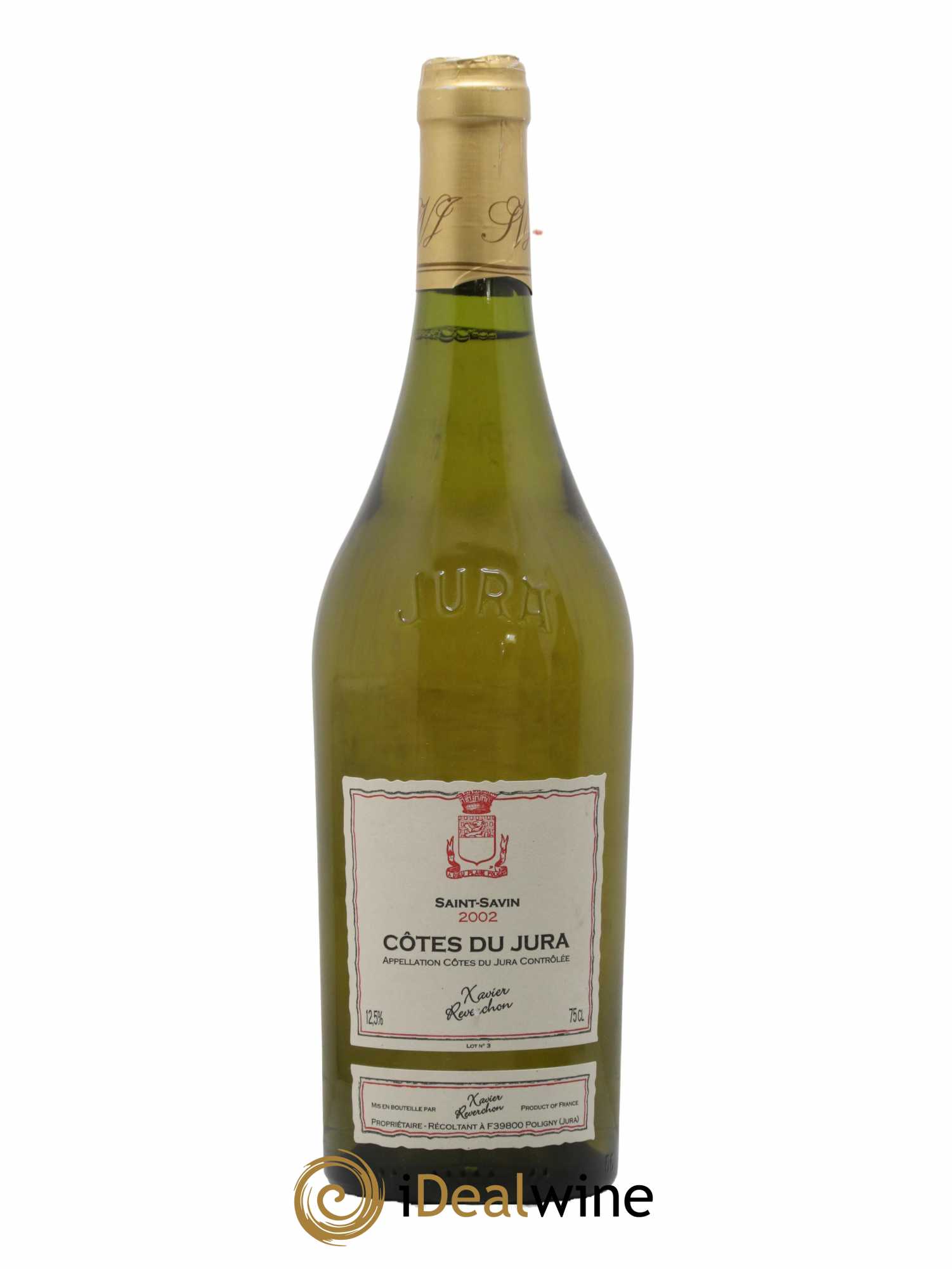 Côtes du Jura Xavier Reverchon 2002 - Lot de 1 bouteille - 0