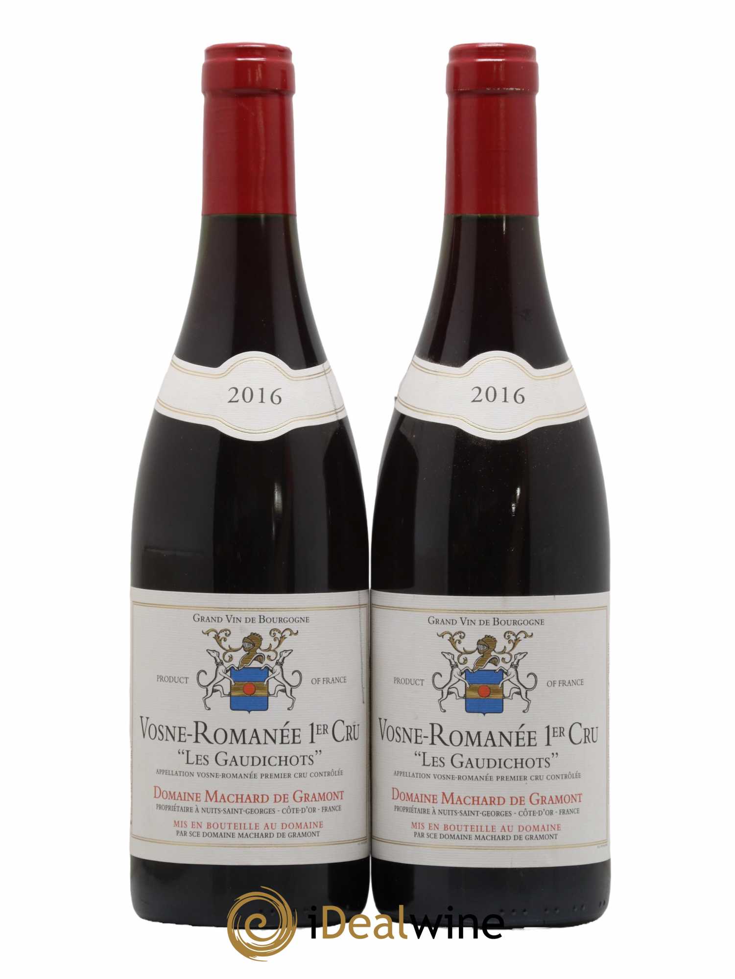 Vosne-Romanée 1er Cru Les Gaudichots Machard de Gramont 2016 - Lot de 2 bouteilles - 0