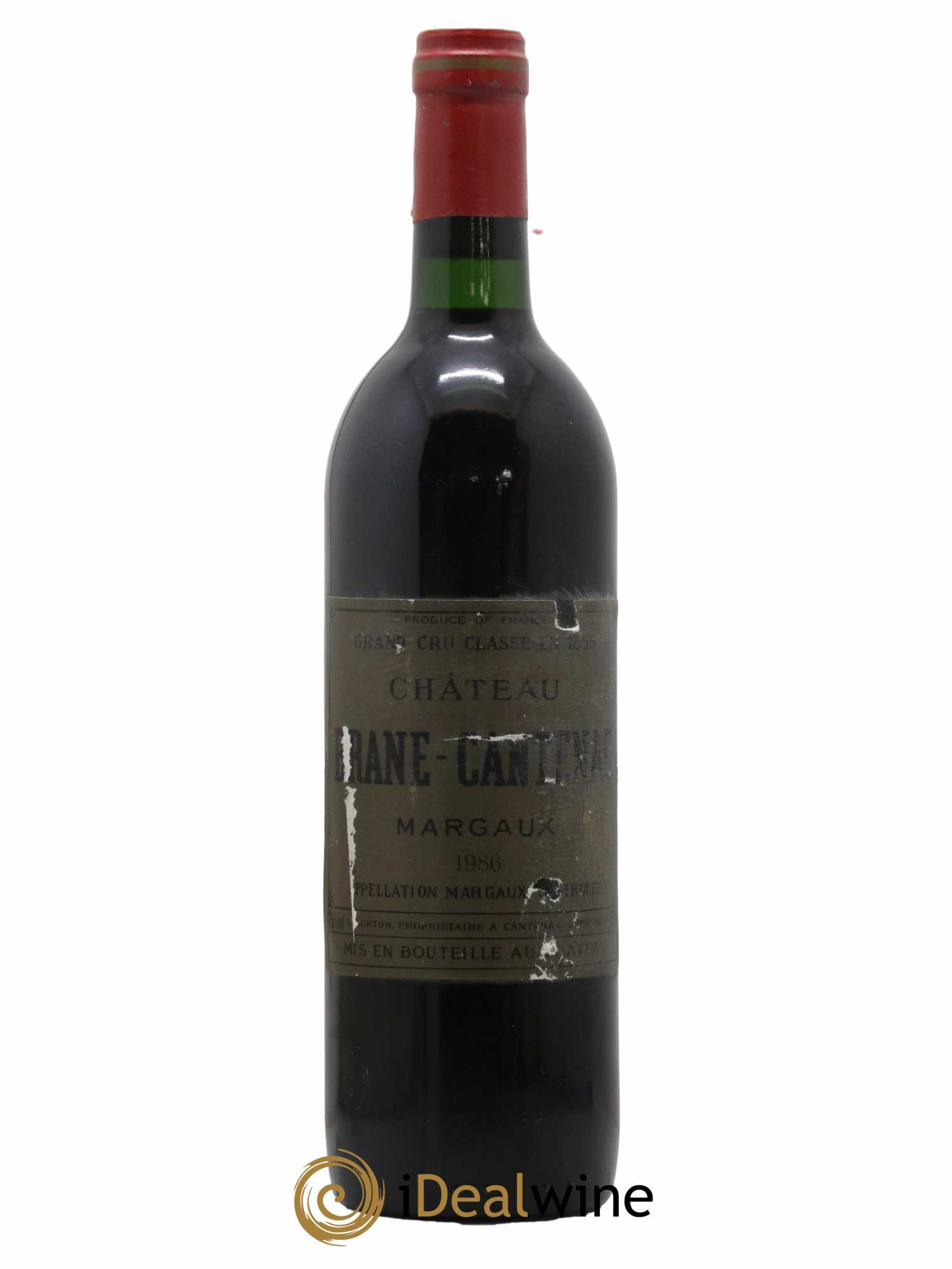 Château Brane Cantenac 2ème Grand Cru Classé 1986 - Lot de 1 bouteille - 0