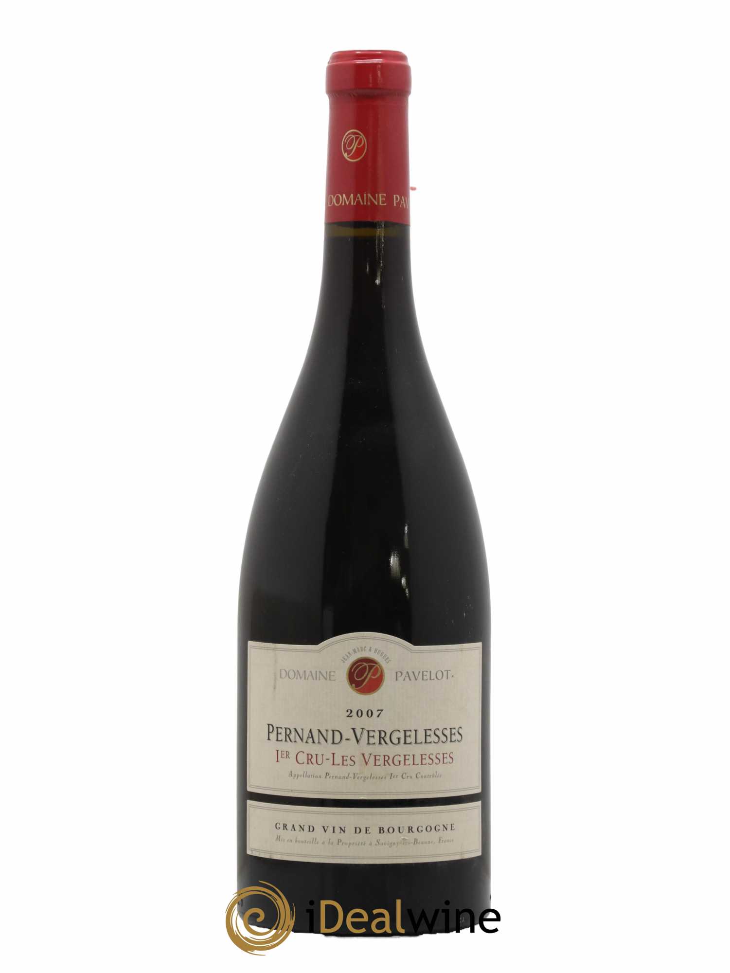 Pernand-Vergelesses 1er Cru Les Vergelesses Pavelot (Domaine) 2007 - Lot de 1 bouteille - 0