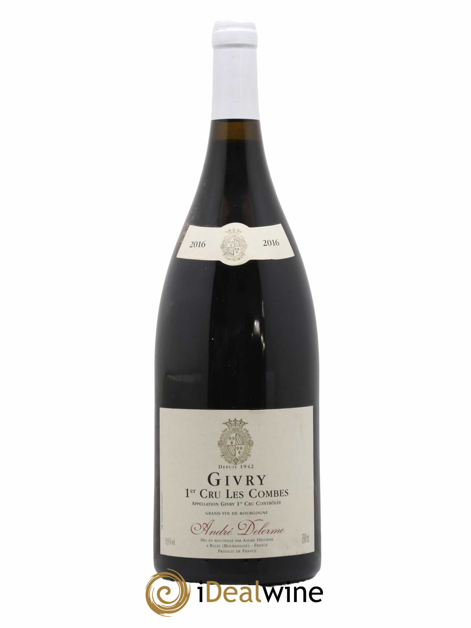 Givry 1er Cru Les Combes Andre Delorme 2016 - Lot de 1 magnum - 0