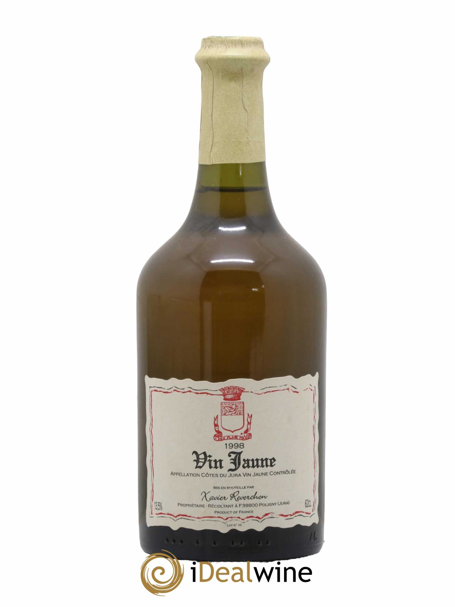 Côtes du Jura Vin Jaune Xavier Reverchon 1998 - Lot de 1 bouteille - 0