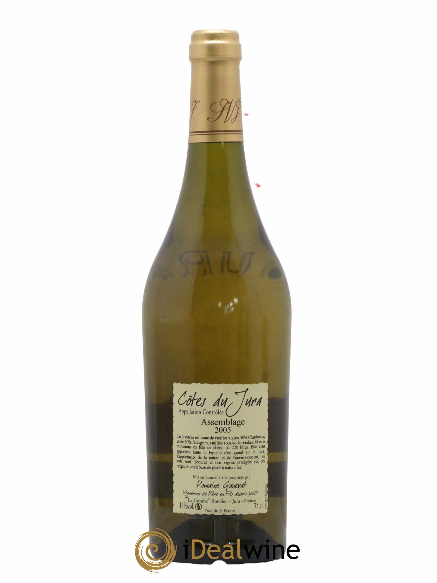 Côtes du Jura Cuvée de Garde Jean-François Ganevat (Domaine) 2005 - Lot de 1 bouteille - 1
