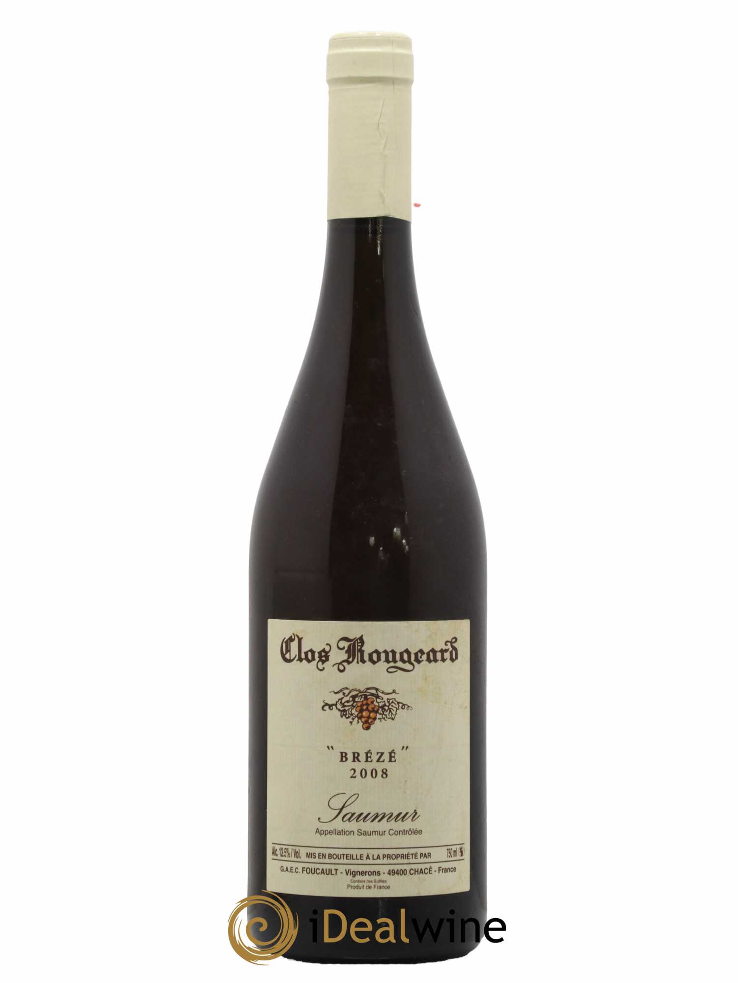 Saumur Brézé Clos Rougeard 2008 - Lot de 1 bouteille - 0