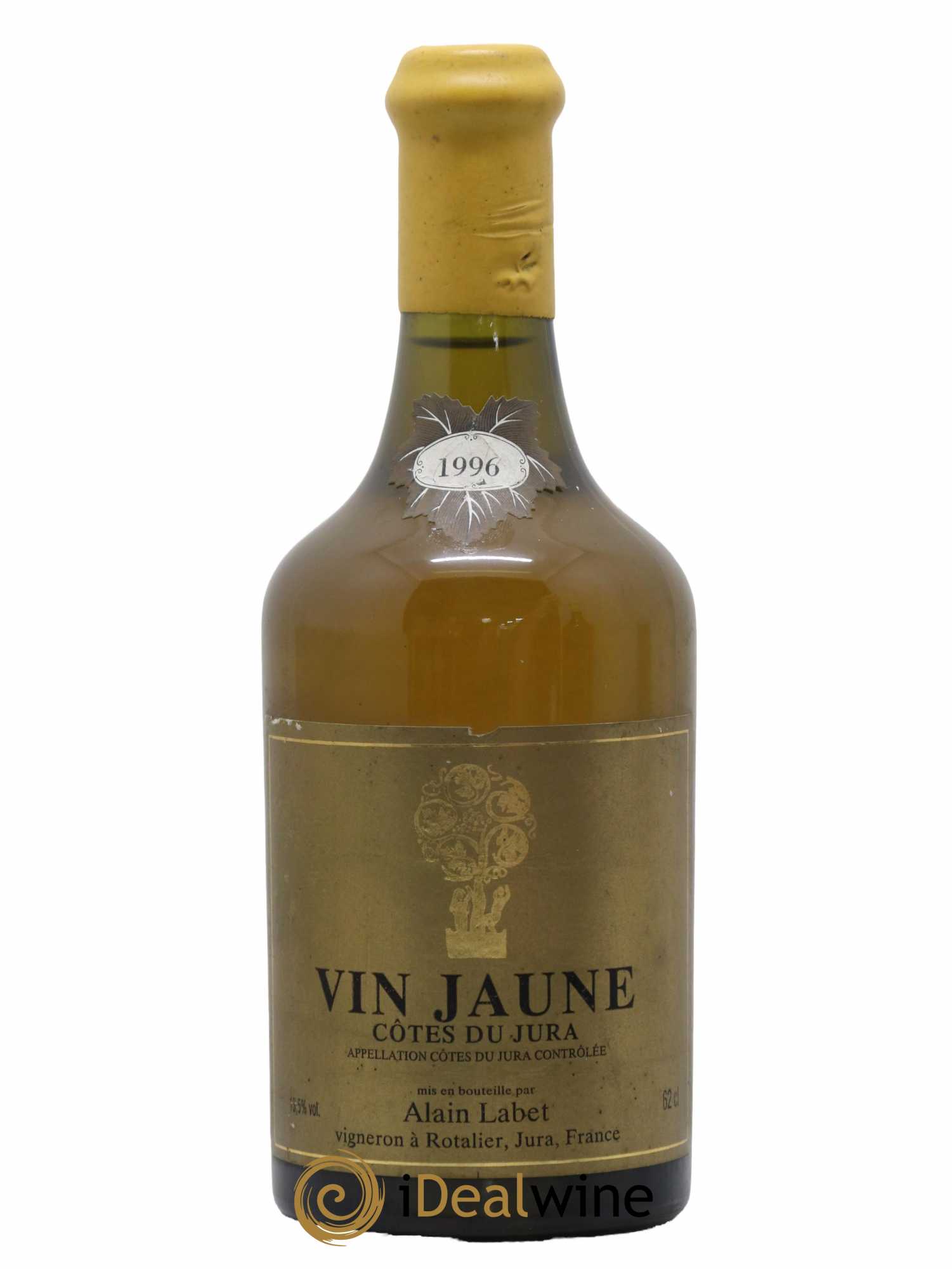 Côtes du Jura Vin Jaune Romain - Julien - Charline Labet 1996 - Lot de 1 bouteille - 0