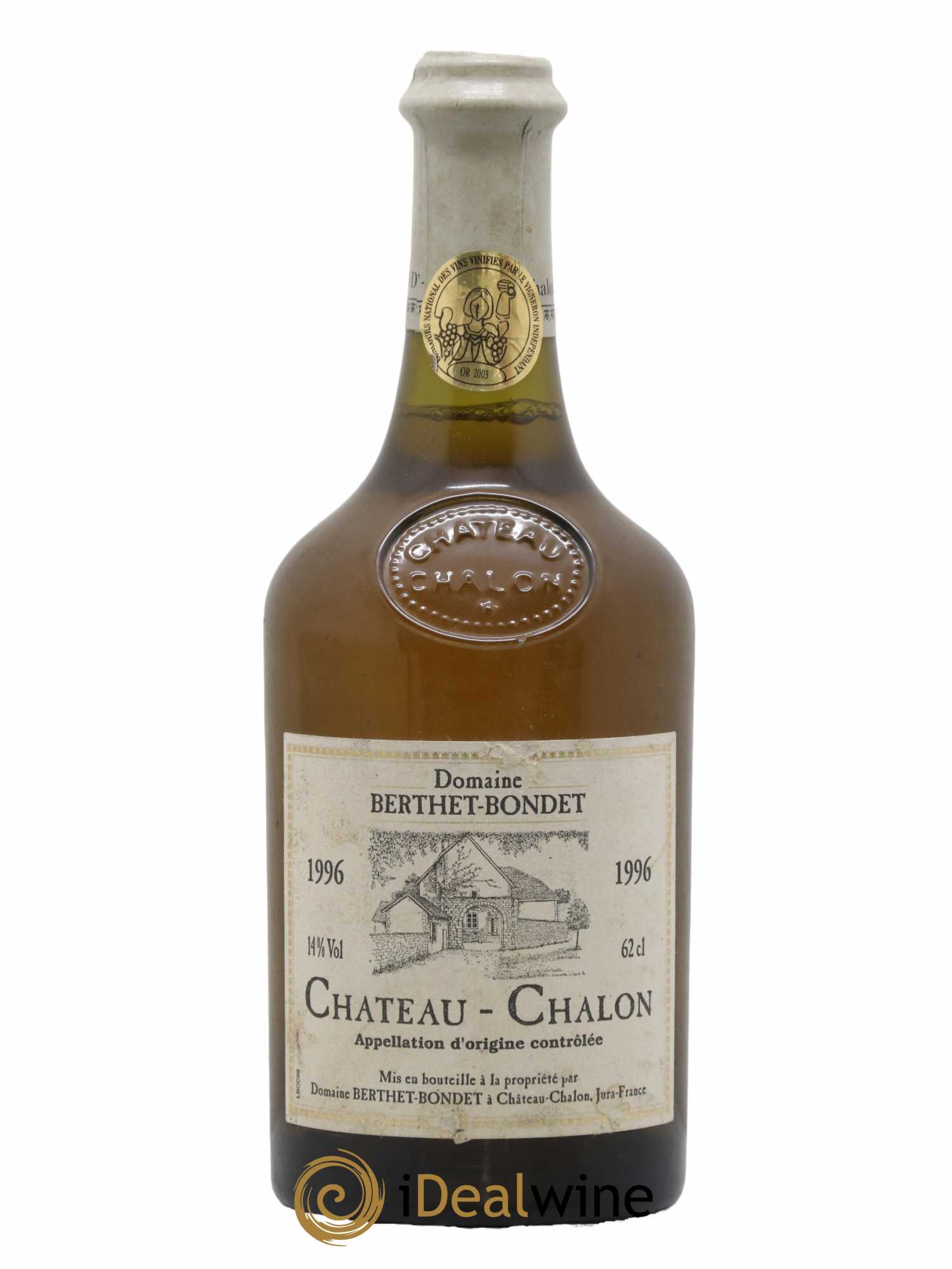 Château-Chalon Berthet-Bondet 1996 - Lot de 1 bouteille - 0