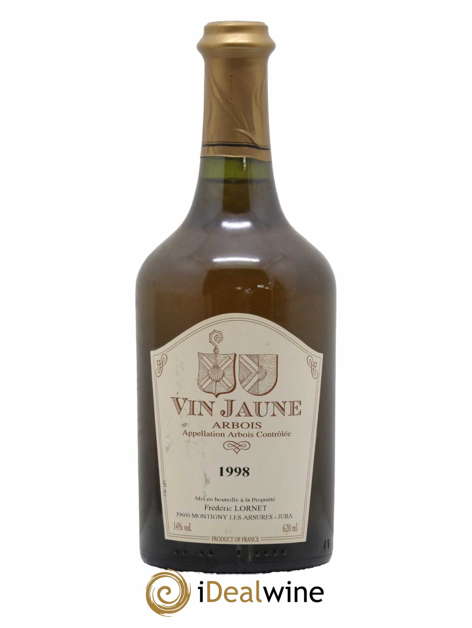 Arbois Vin Jaune Frederic Lornet 1998 - Lot de 1 bouteille - 0