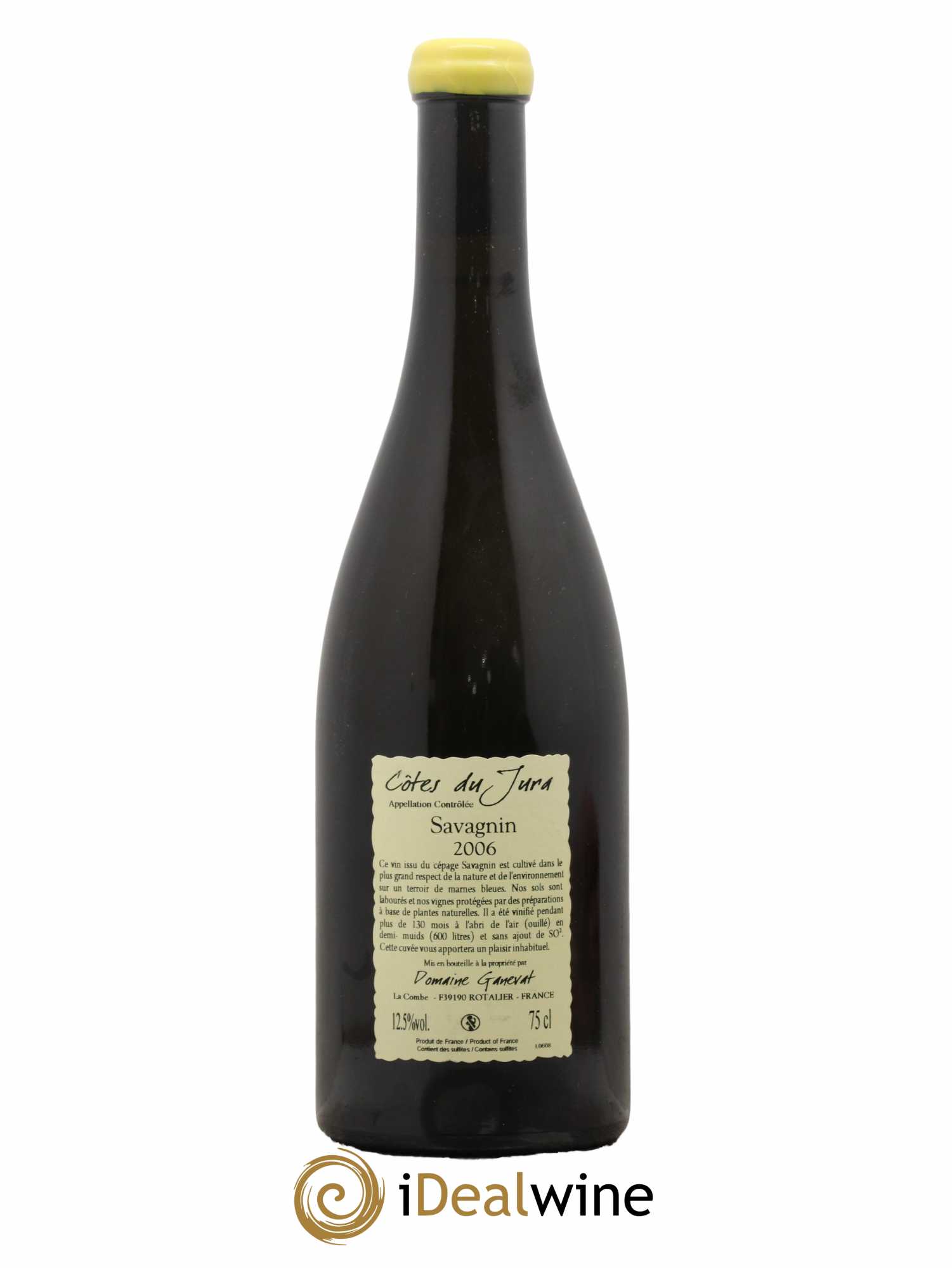Côtes du Jura Les Vignes de mon Père Jean-François Ganevat (Domaine) 2006 - Lot de 1 bouteille - 1