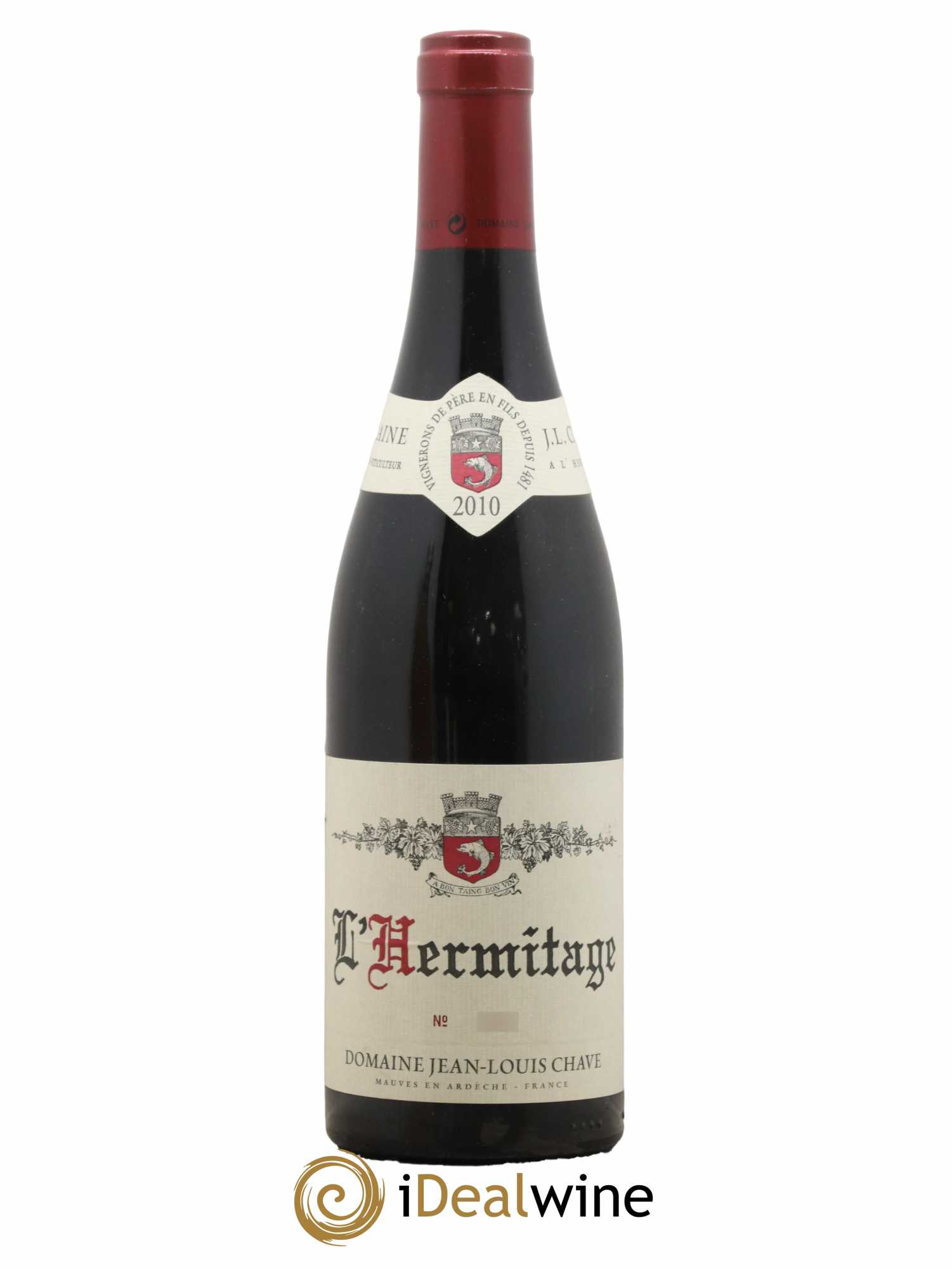 Hermitage Jean-Louis Chave 2010 - Lot de 1 bouteille - 0
