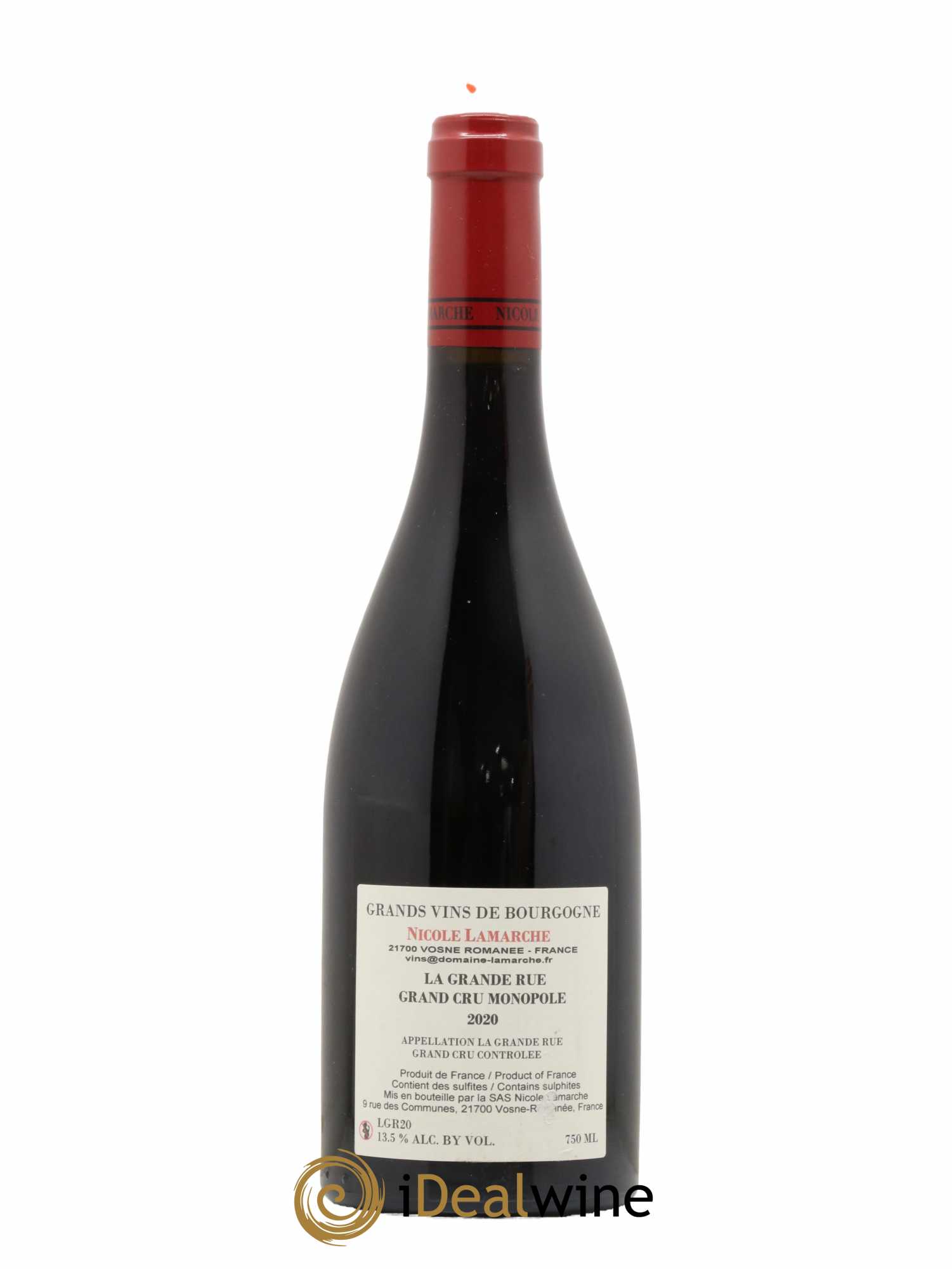 La Grande Rue Grand Cru Lamarche (Domaine) 2020 - Lot de 1 bouteille - 1