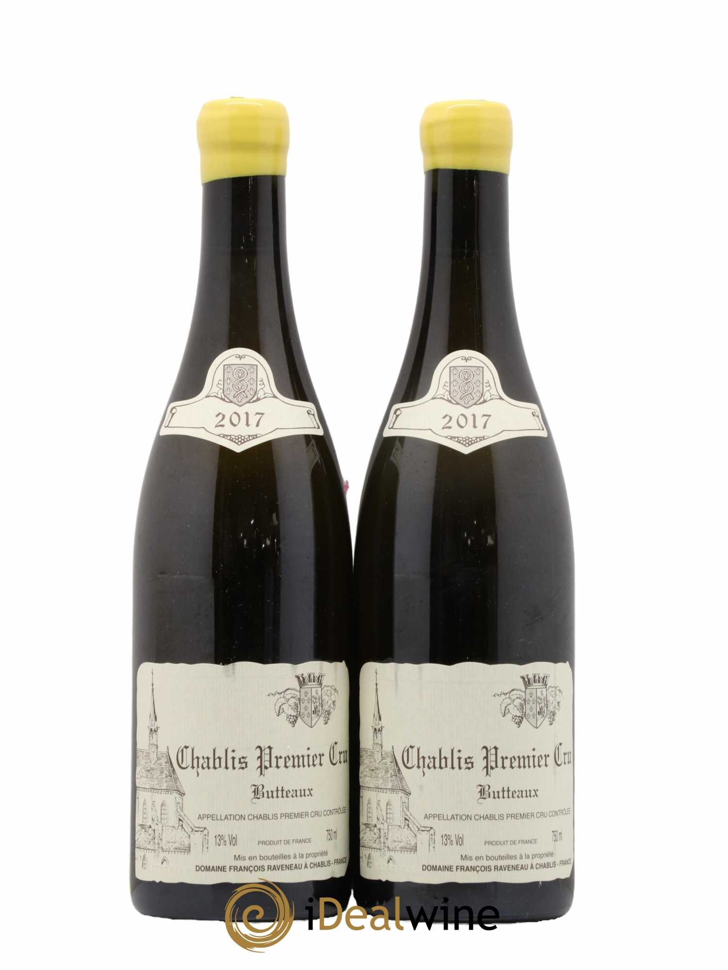 Chablis 1er Cru Butteaux Raveneau (Domaine) 2017 - Lot de 2 bouteilles - 0
