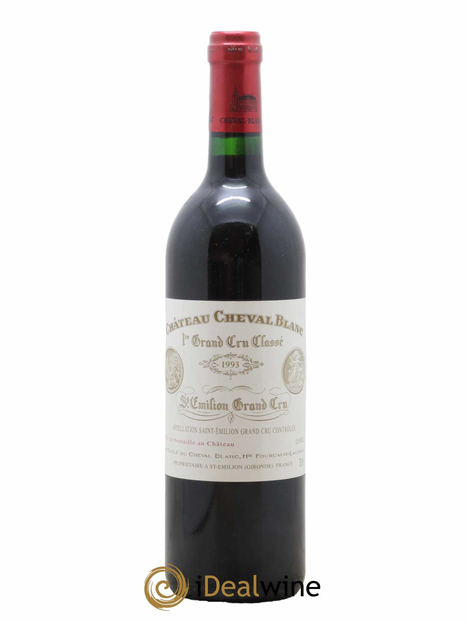 Château Cheval Blanc 1er Grand Cru Classé A 1993 - Lot de 1 bouteille - 0