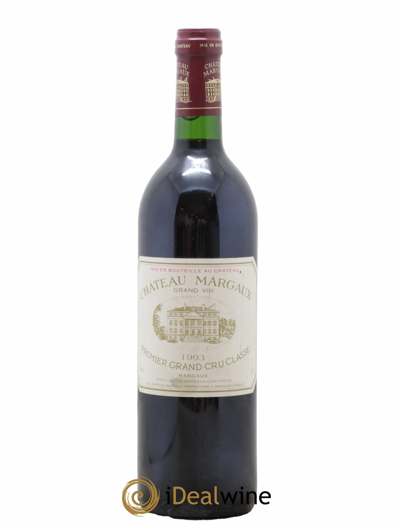 Château Margaux 1er Grand Cru Classé 1993 - Lot de 1 bouteille - 0