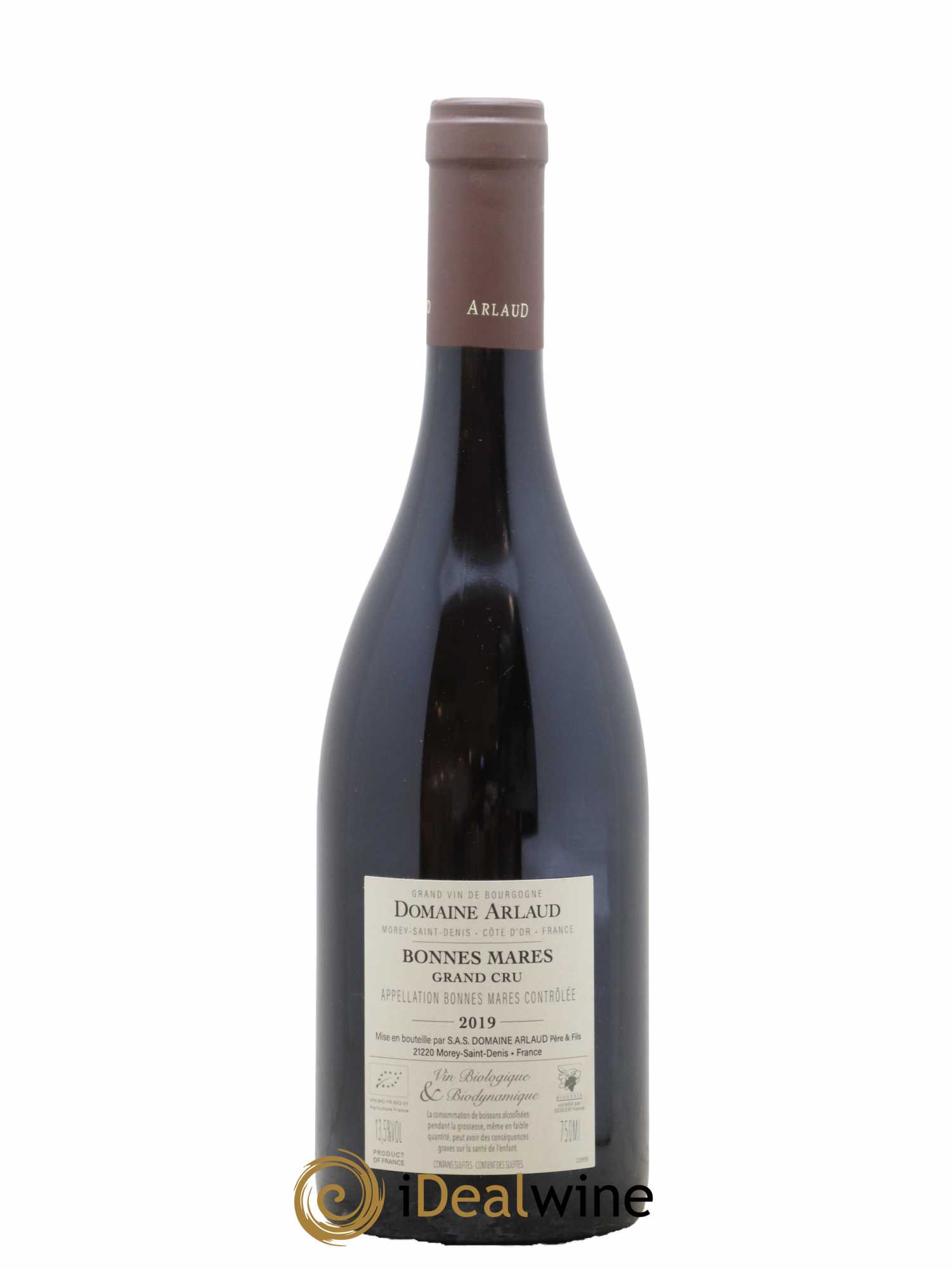 Bonnes-Mares Grand Cru Arlaud 2019 - Lot de 1 bouteille - 1
