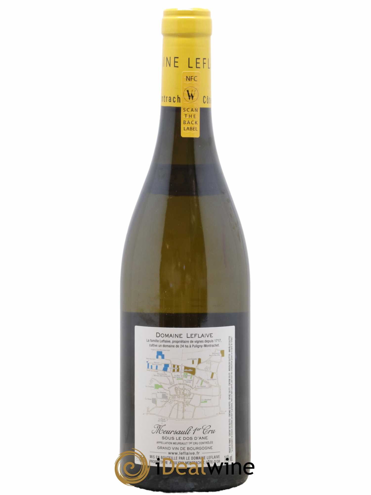 Meursault 1er Cru Sous le Dos d'Ane Leflaive (Domaine) 2019 - Lot de 1 bouteille - 1