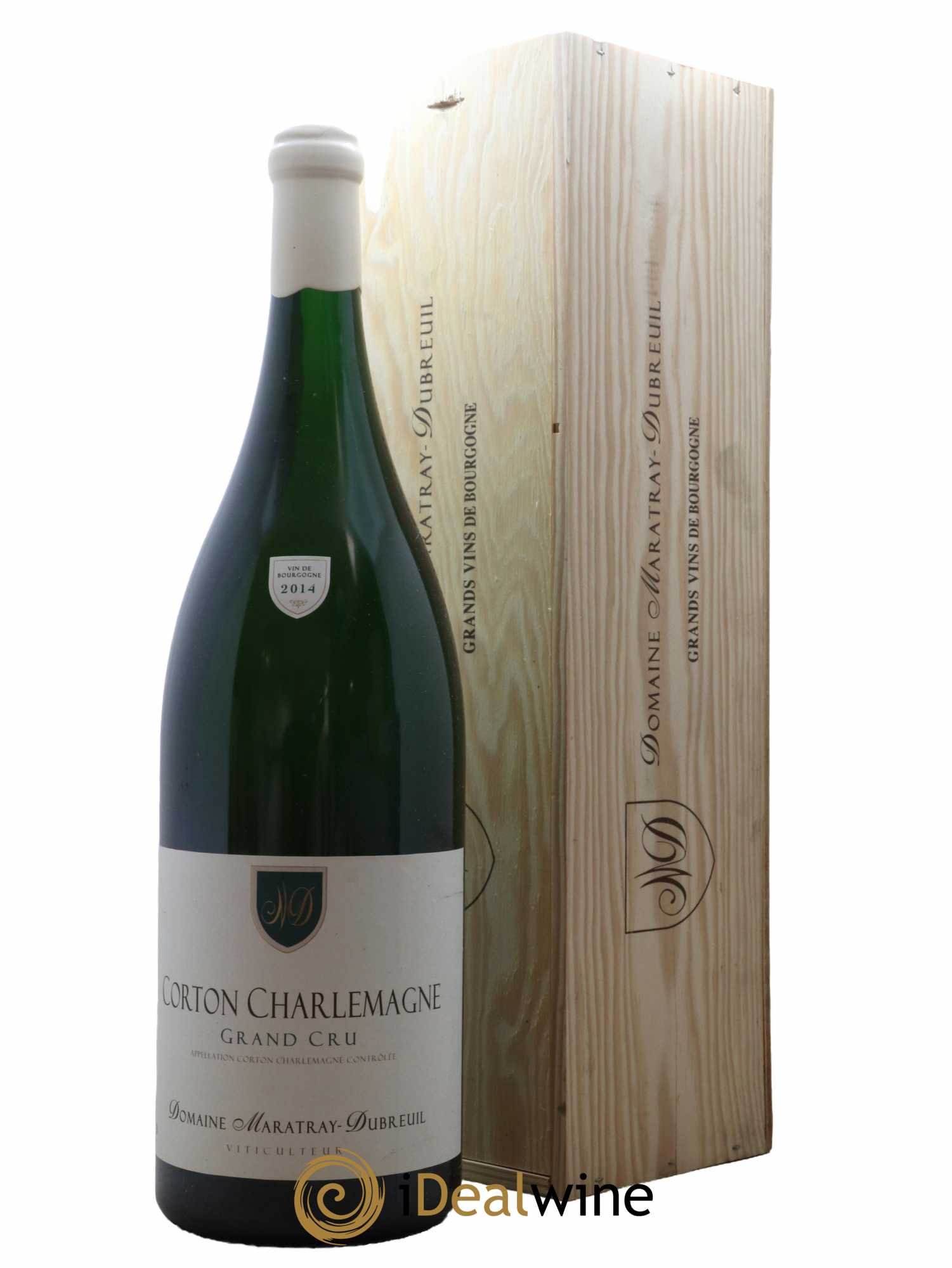 Corton-Charlemagne Grand Cru Maratray Dubreuil 2014 - Lot de 1 double magnum - 0