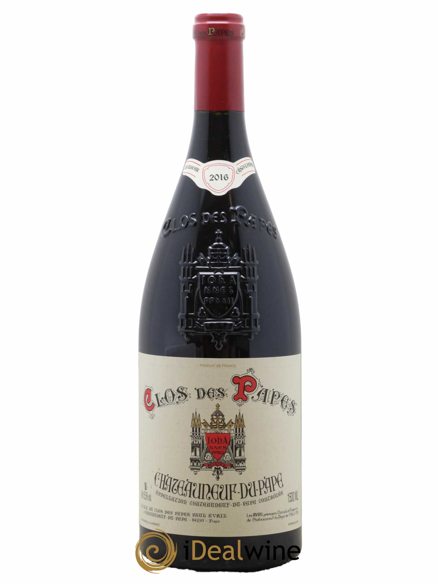 Châteauneuf-du-Pape Clos des Papes - Paul Avril 2016 - Lot de 1 magnum - 0
