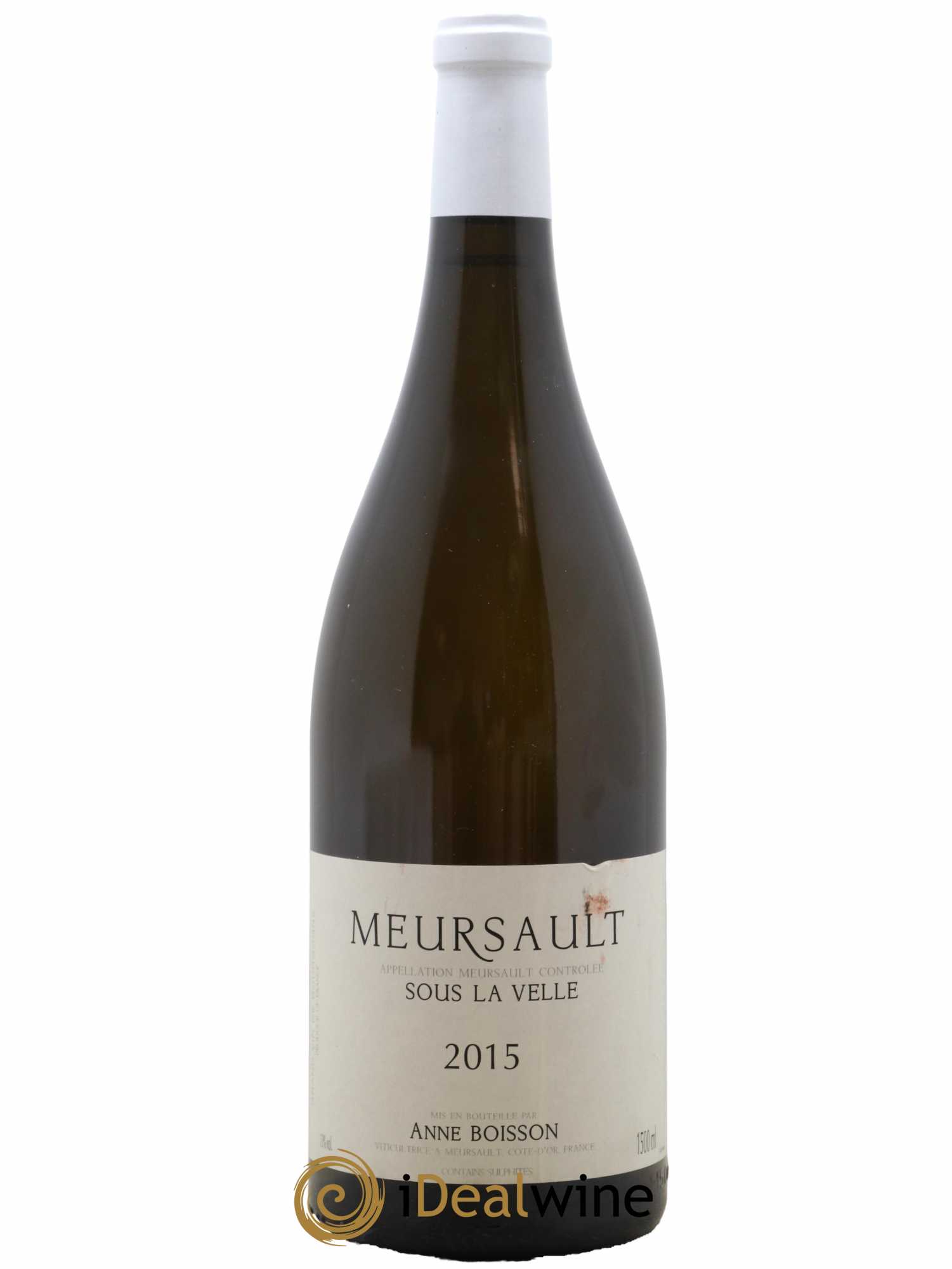 Meursault Sous la Velle Anne Boisson 2015 - Lot de 1 magnum - 0