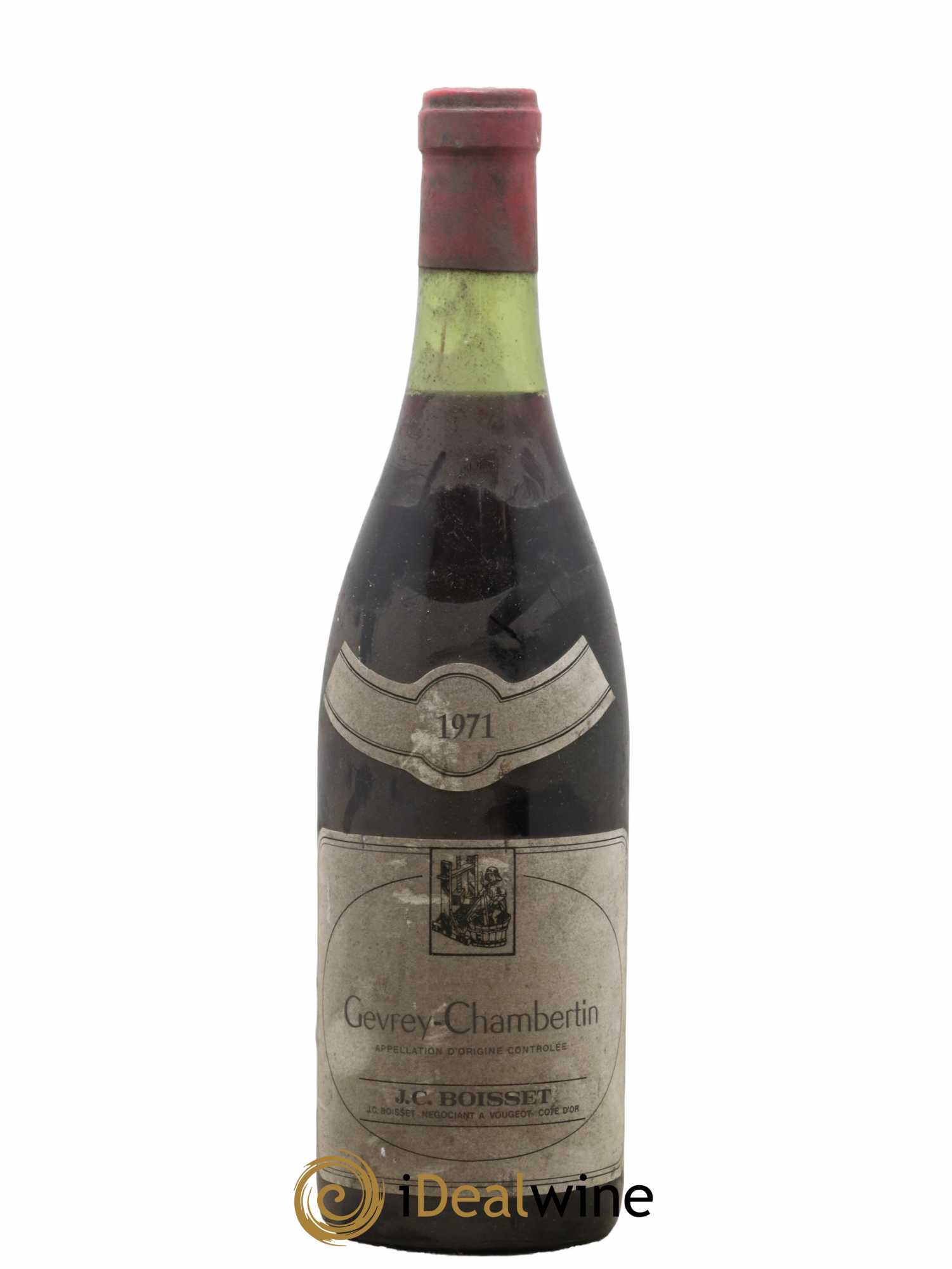 Gevrey-Chambertin J C Boisset 1971 - Lot de 1 bouteille - 0