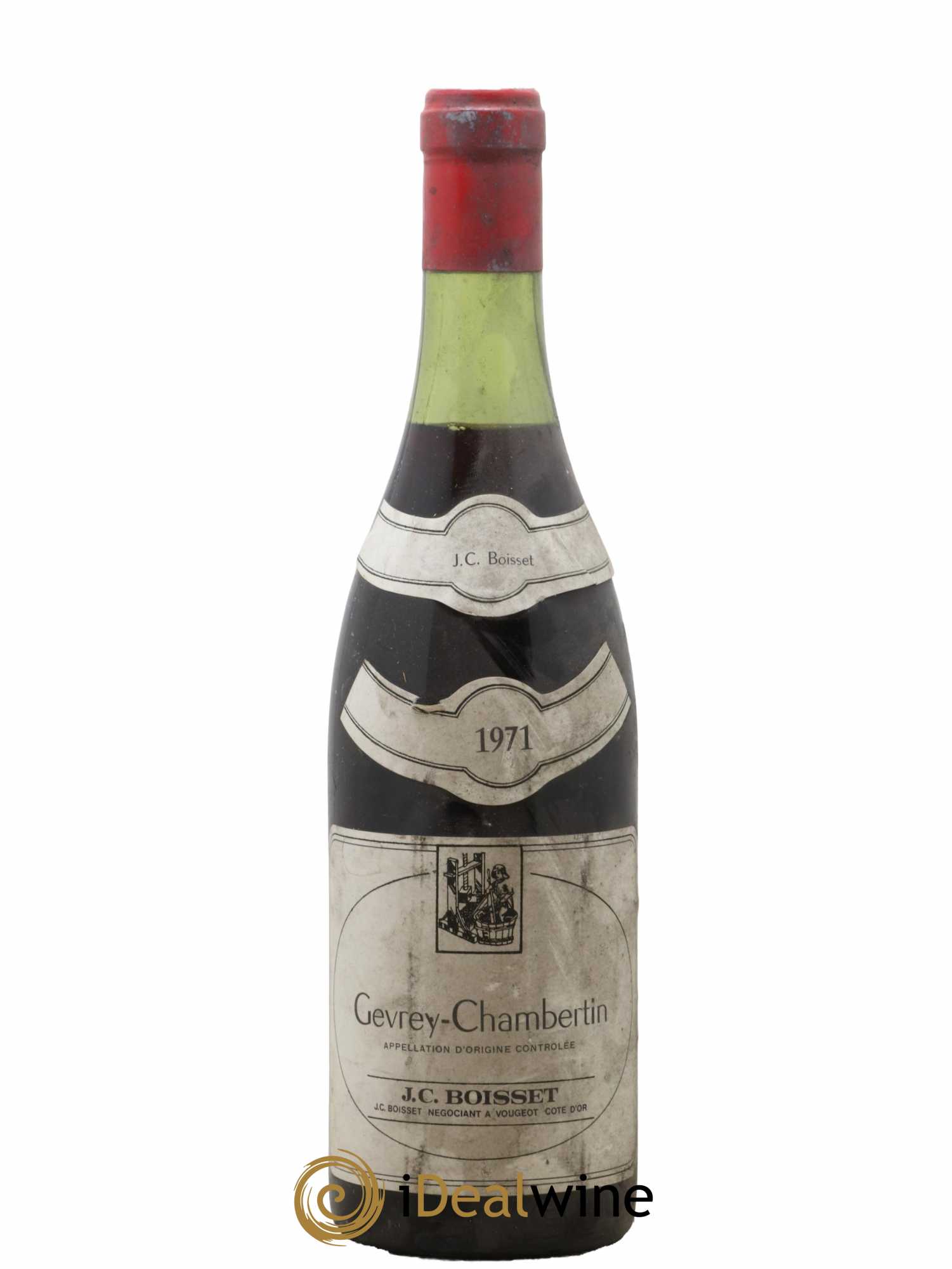 Gevrey-Chambertin J C Boisset 1971 - Lot de 1 bouteille - 0