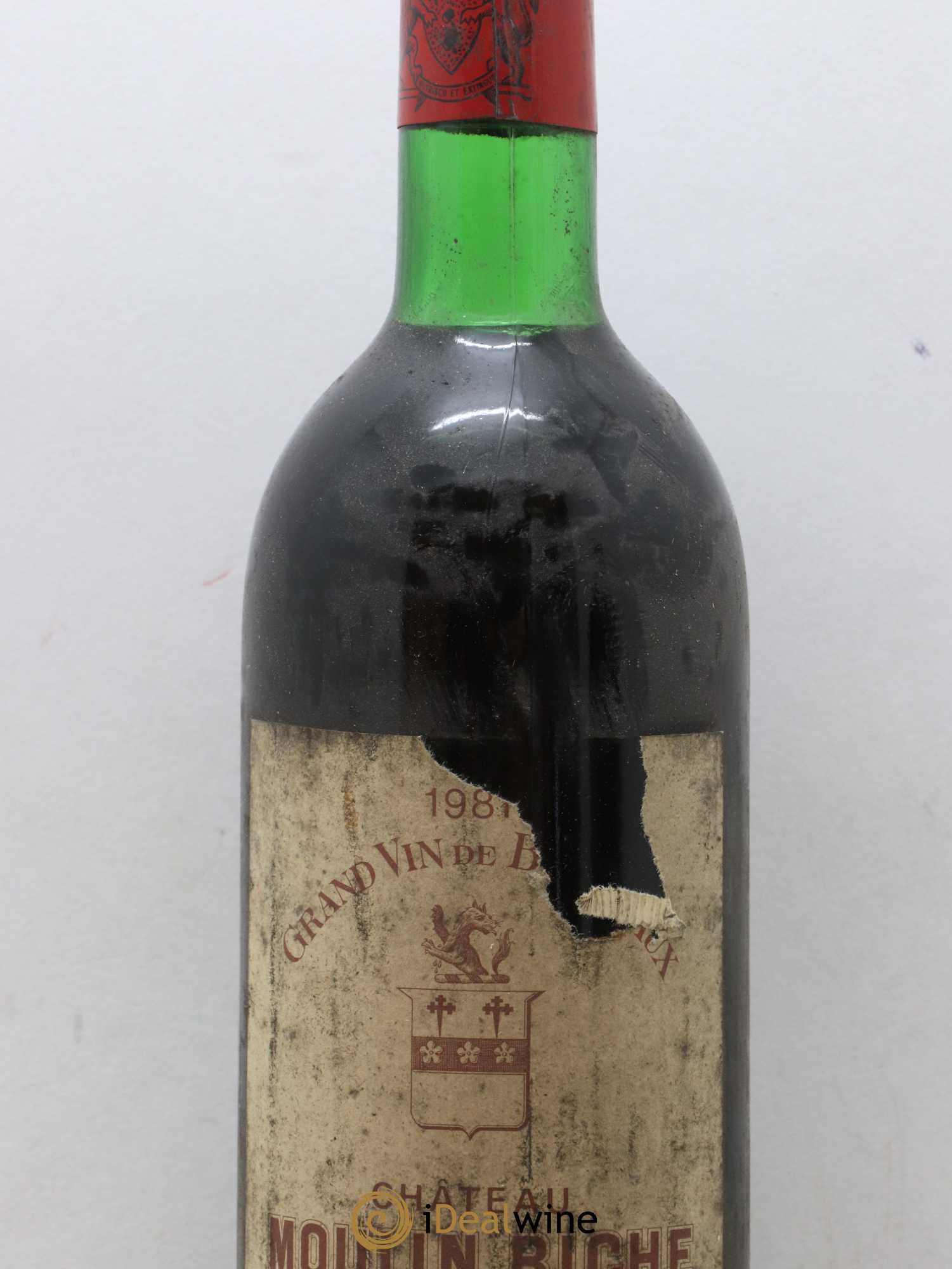Château Moulin Riche 1981 - Posten von 2 Flaschen - 1