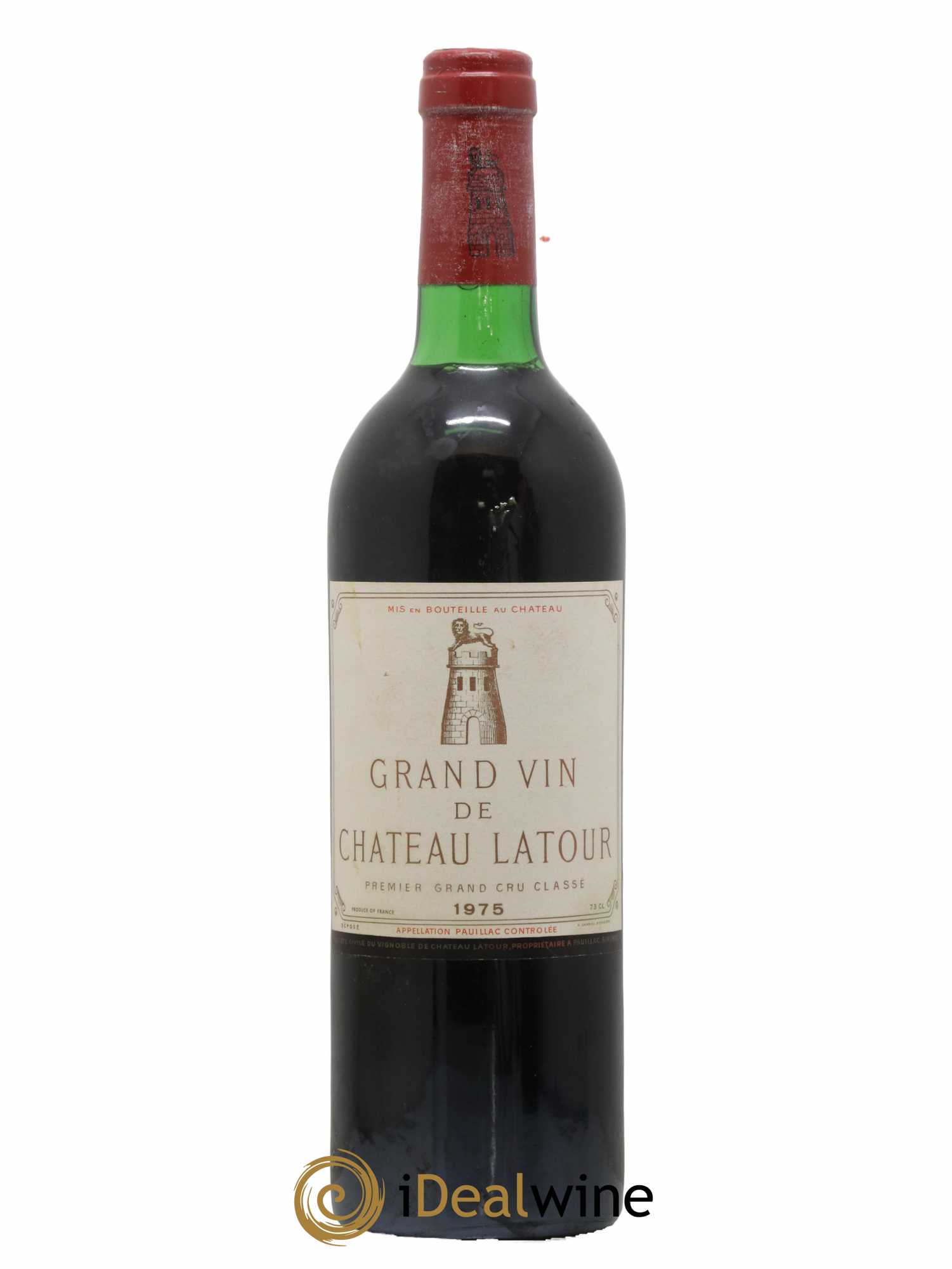 Château Latour 1er Grand Cru Classé 1975 - Lot de 1 bouteille - 0