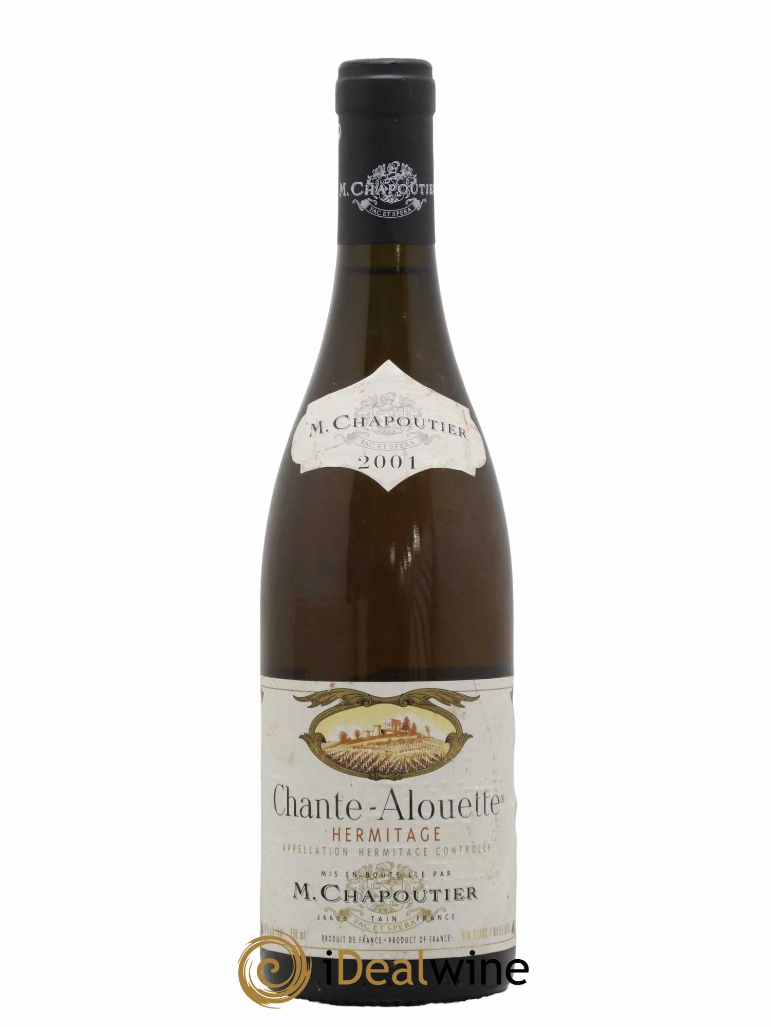 Hermitage Chante Alouette Chapoutier 2001 - Lot de 1 bouteille - 0