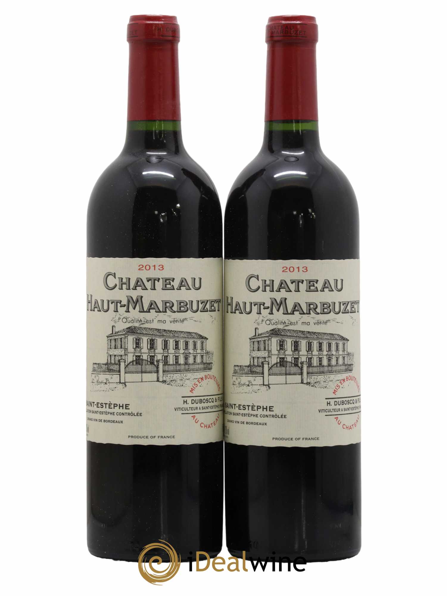 Château Haut Marbuzet 2013 - Lot de 2 bouteilles - 0