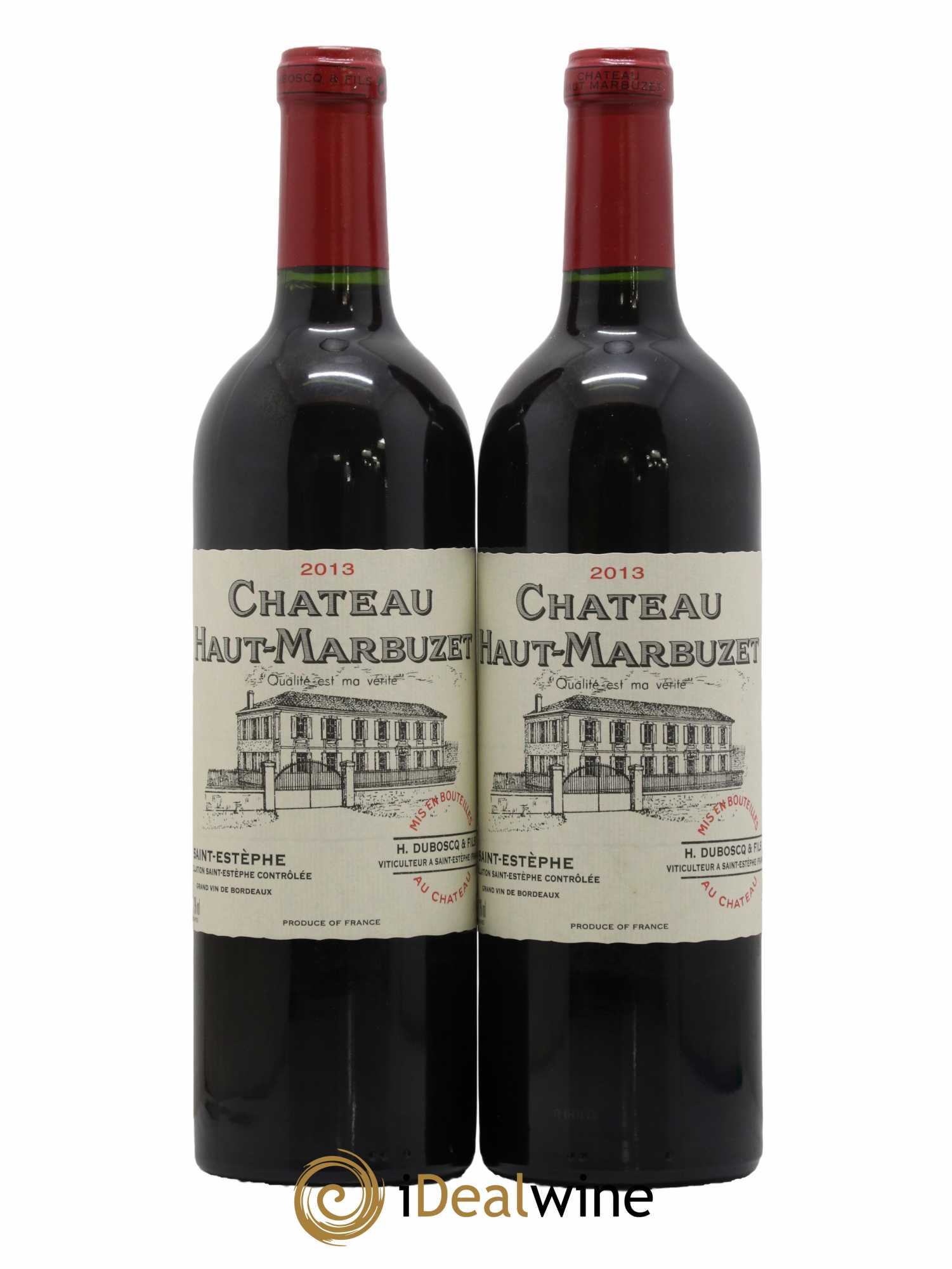 Château Haut Marbuzet 2013 - Lot de 2 bouteilles - 0