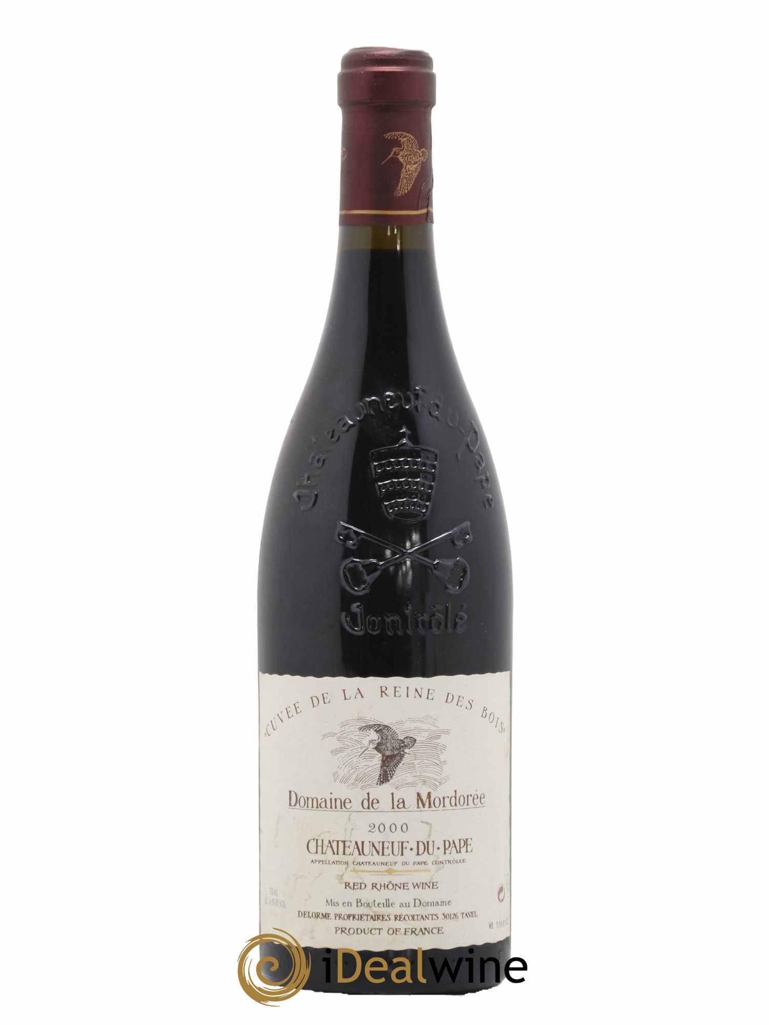 Châteauneuf-du-Pape Cuvée de la Reine des Bois La Mordorée (Domaine de) 2000 - Lot de 1 bouteille - 0