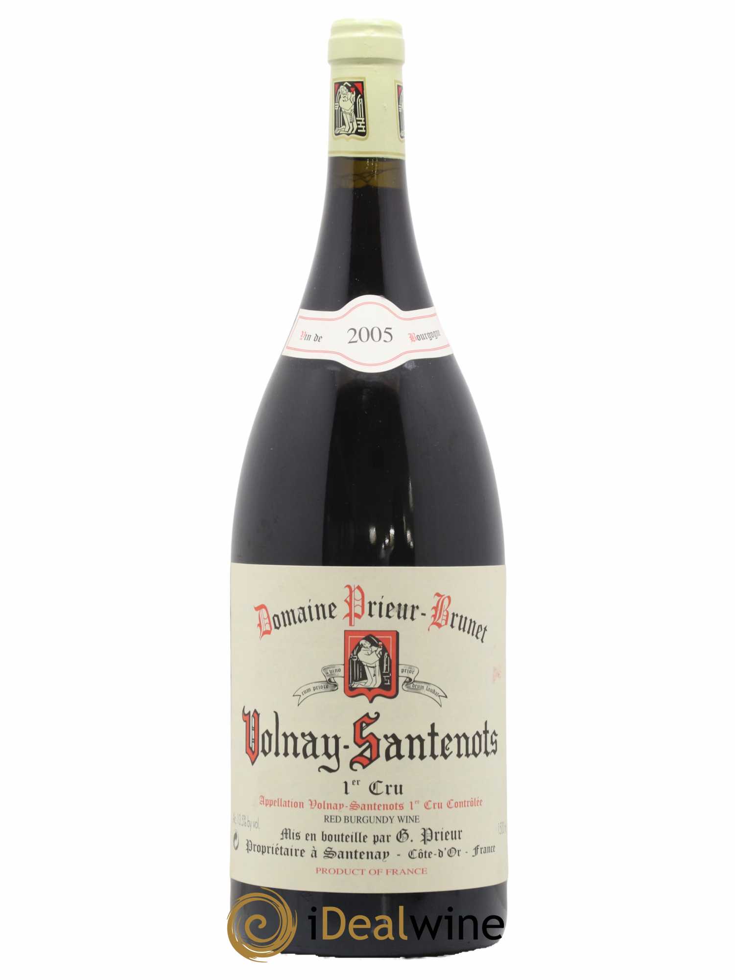 Volnay 1er Cru Santenots Domaine Prieur Brunet 2005 - Lot de 1 magnum - 0