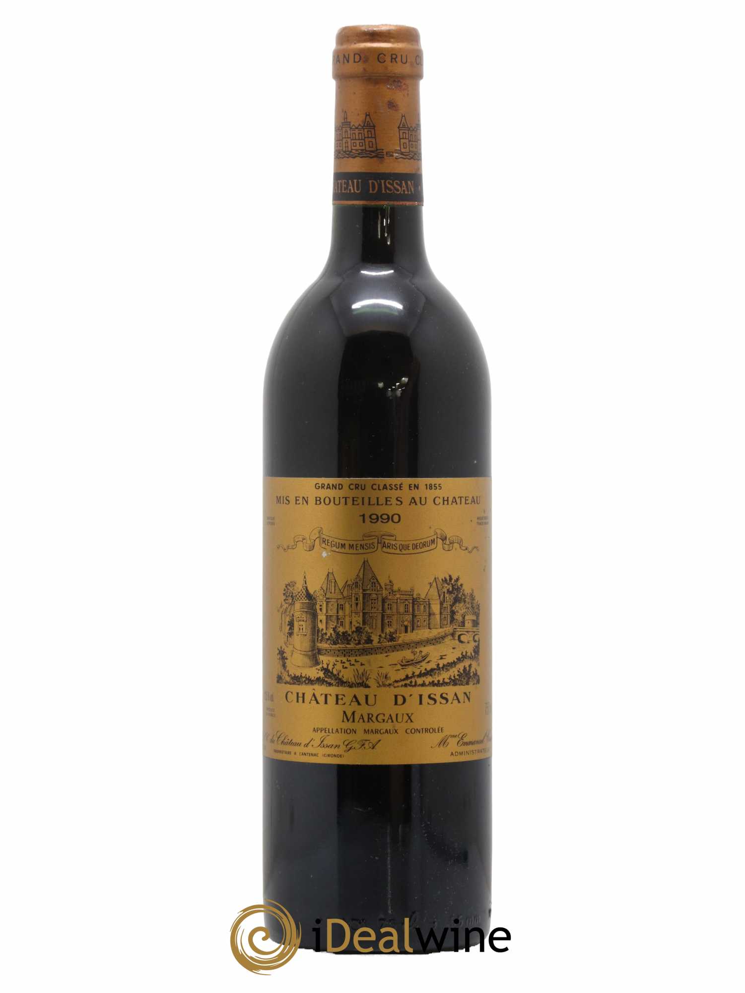 Château d'Issan 3ème Grand Cru Classé 1990 - Lot de 1 bouteille - 0