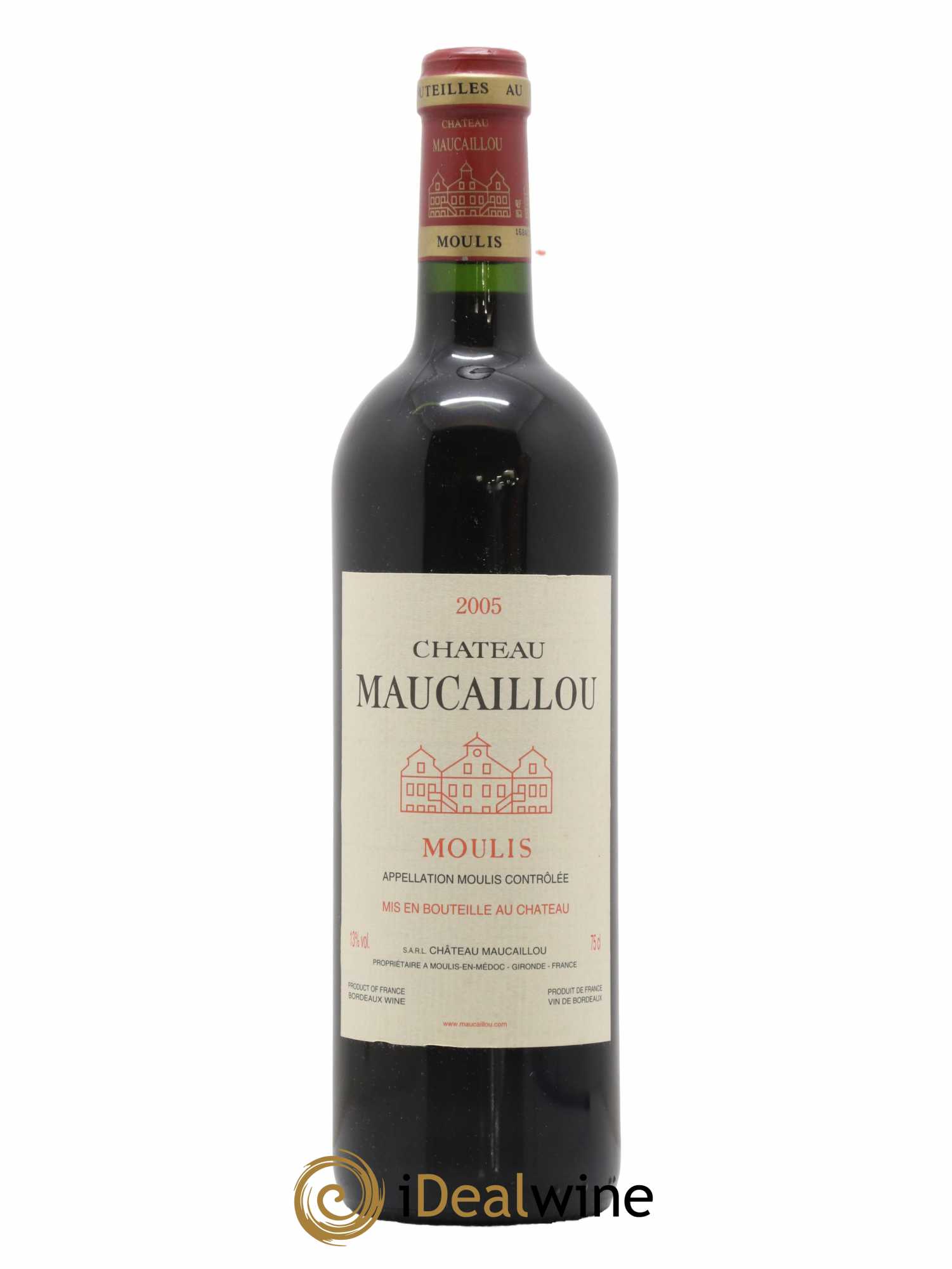 Château Maucaillou 2005 - Lot de 1 bouteille - 0