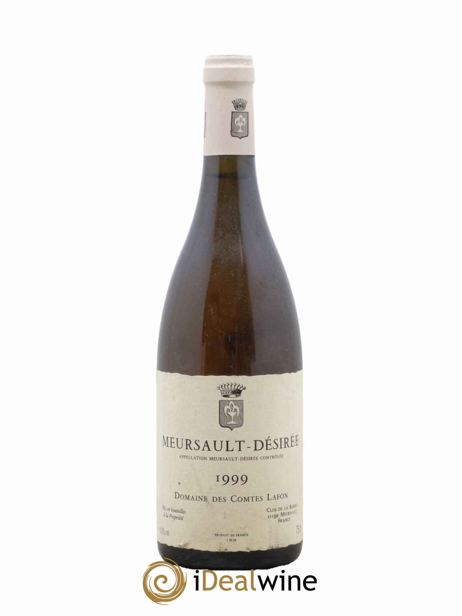 Meursault Désirée Comtes Lafon (Domaine des) 1999 - Lot de 1 bouteille - 0