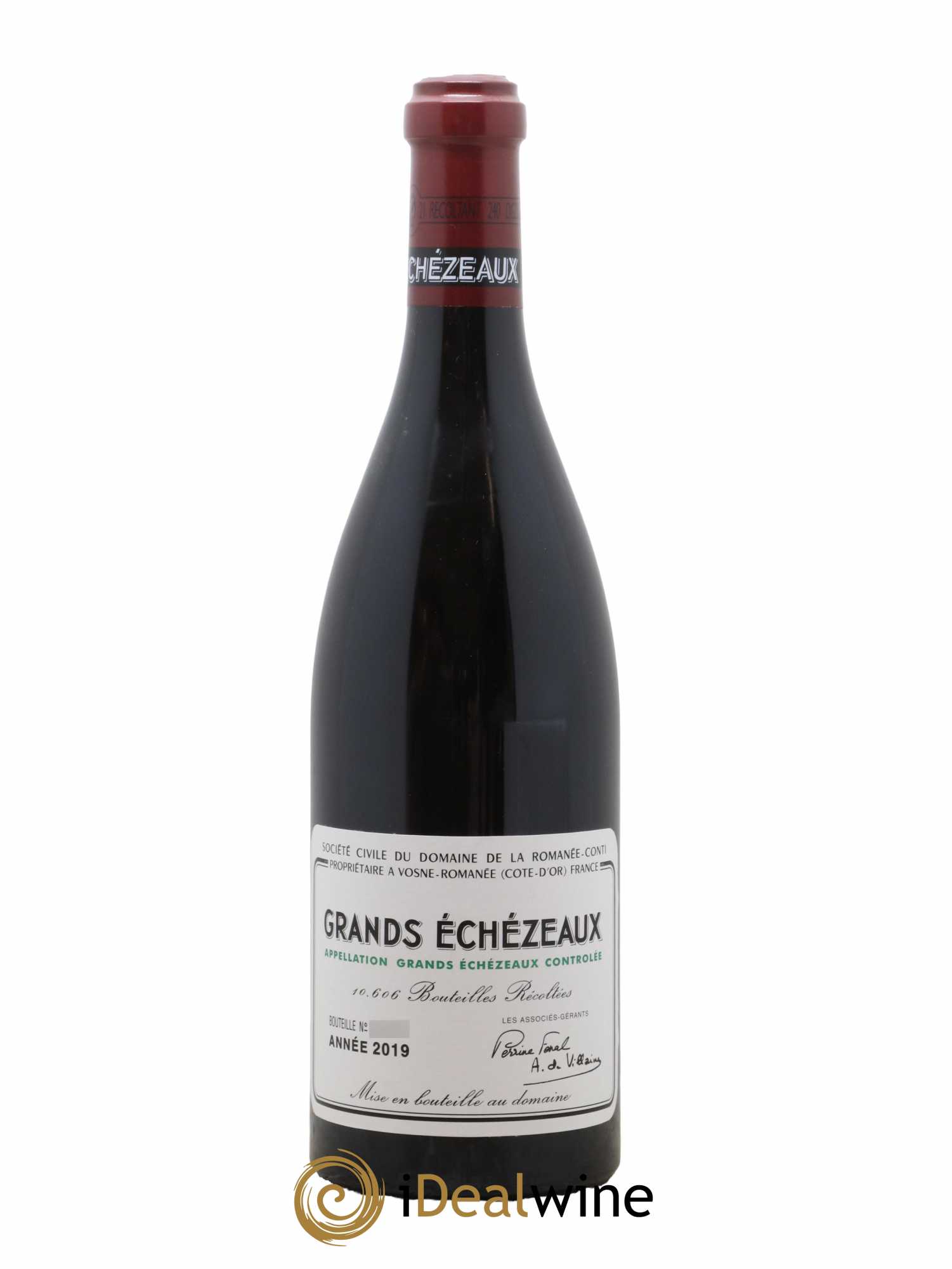 Grands-Echezeaux Grand Cru Domaine de la Romanée-Conti 2019 - Lot de 1 bouteille - 0