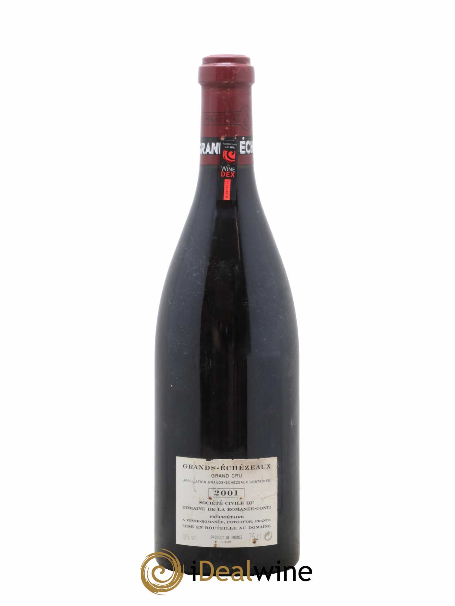 Grands-Echezeaux Grand Cru Domaine de la Romanée-Conti 2001 - Lot de 1 bouteille - 1