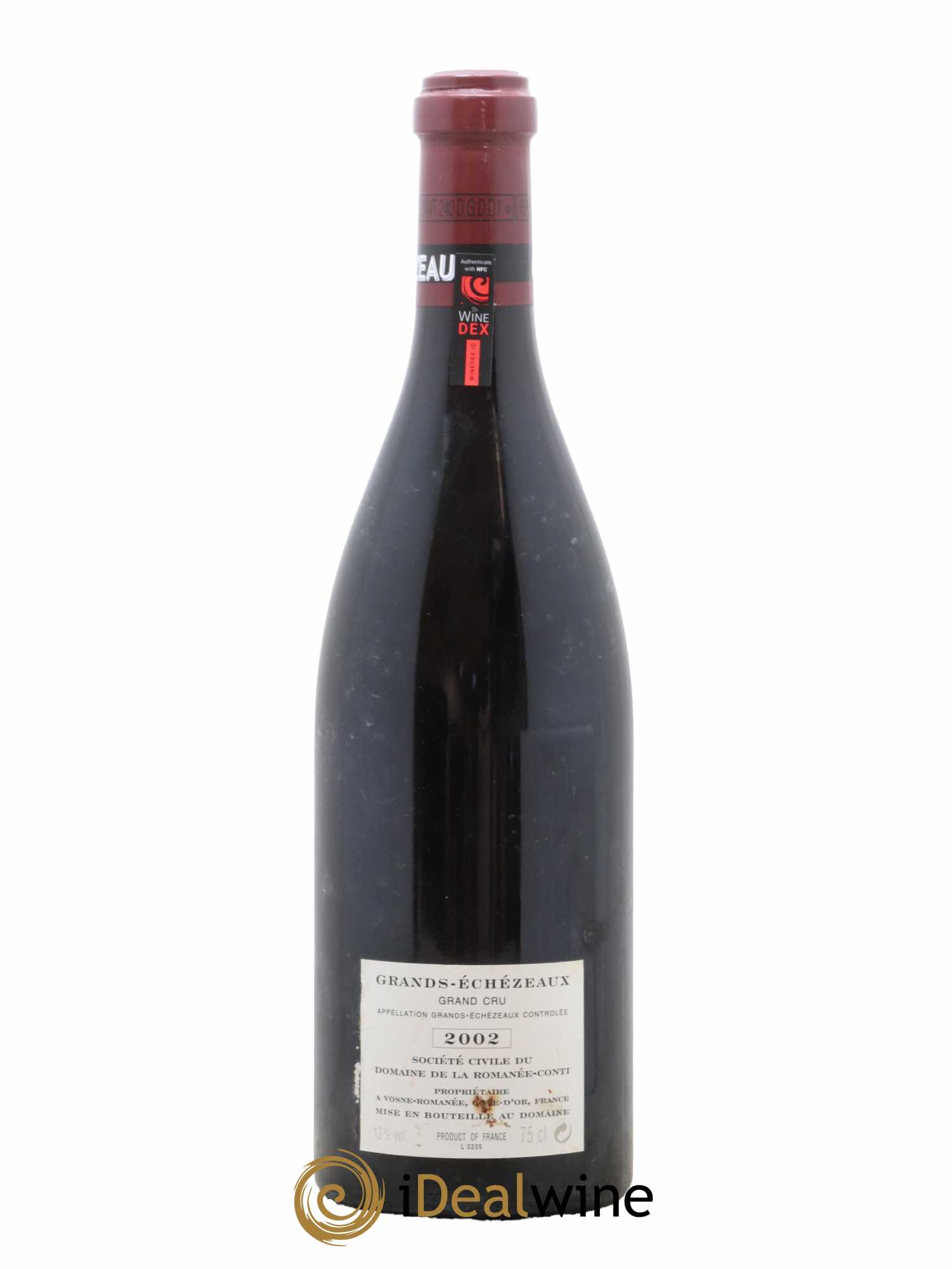 Grands-Echezeaux Grand Cru Domaine de la Romanée-Conti 2002 - Lot de 1 bouteille - 1