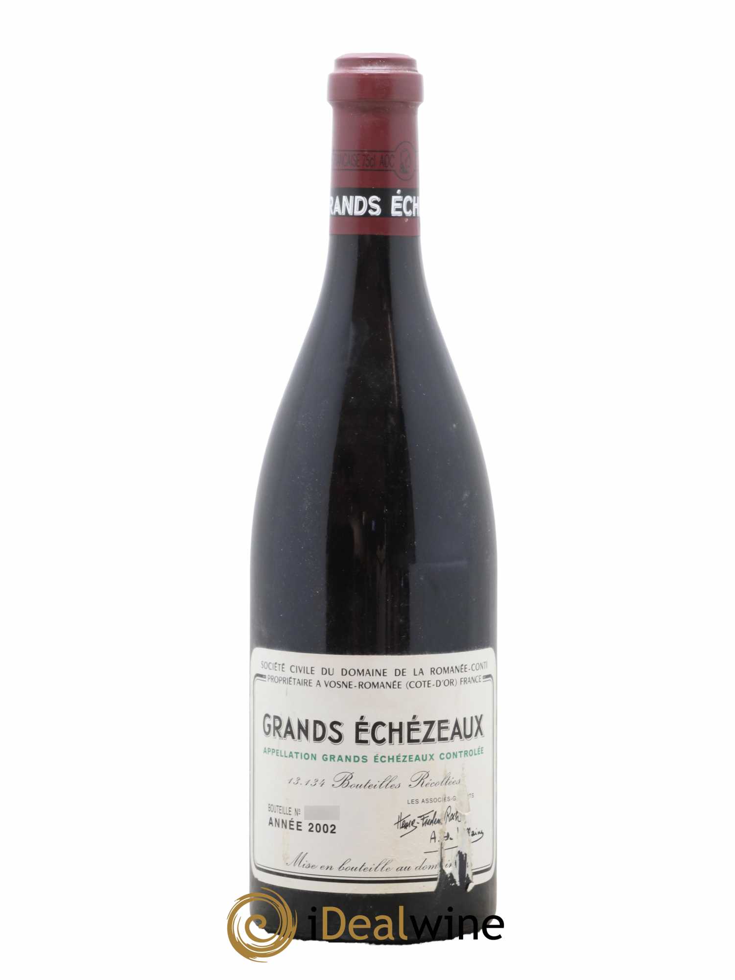 Grands-Echezeaux Grand Cru Domaine de la Romanée-Conti 2002 - Lot de 1 bouteille - 0