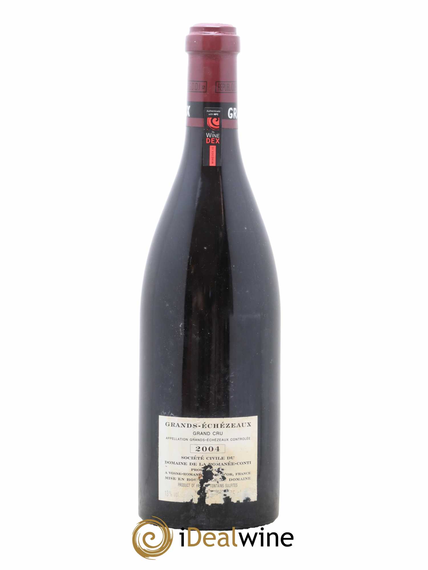 Grands-Echezeaux Grand Cru Domaine de la Romanée-Conti 2004 - Lot de 1 bouteille - 1
