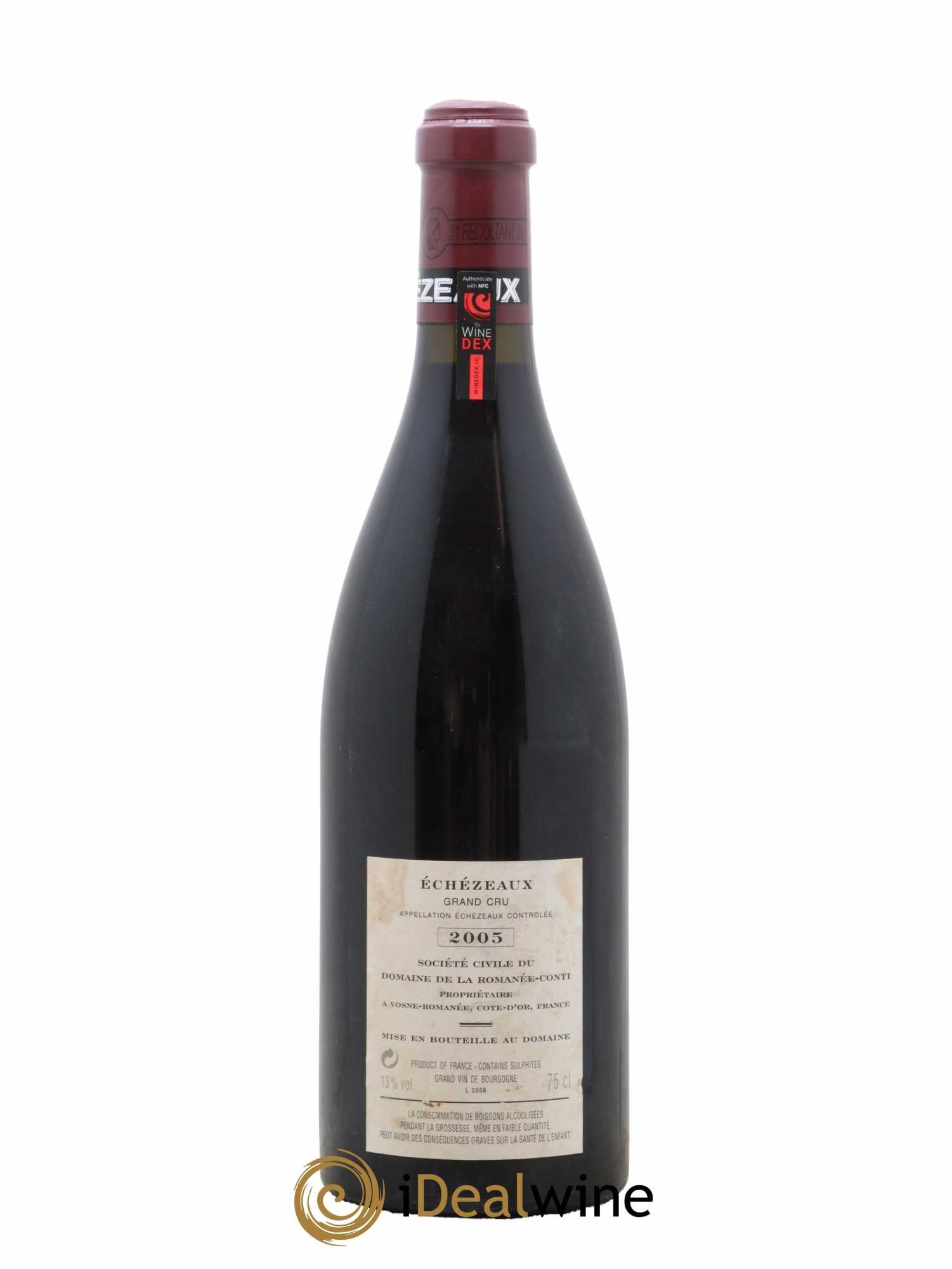 Echezeaux Grand Cru Domaine de la Romanée-Conti 2005 - Lot de 1 bouteille - 1