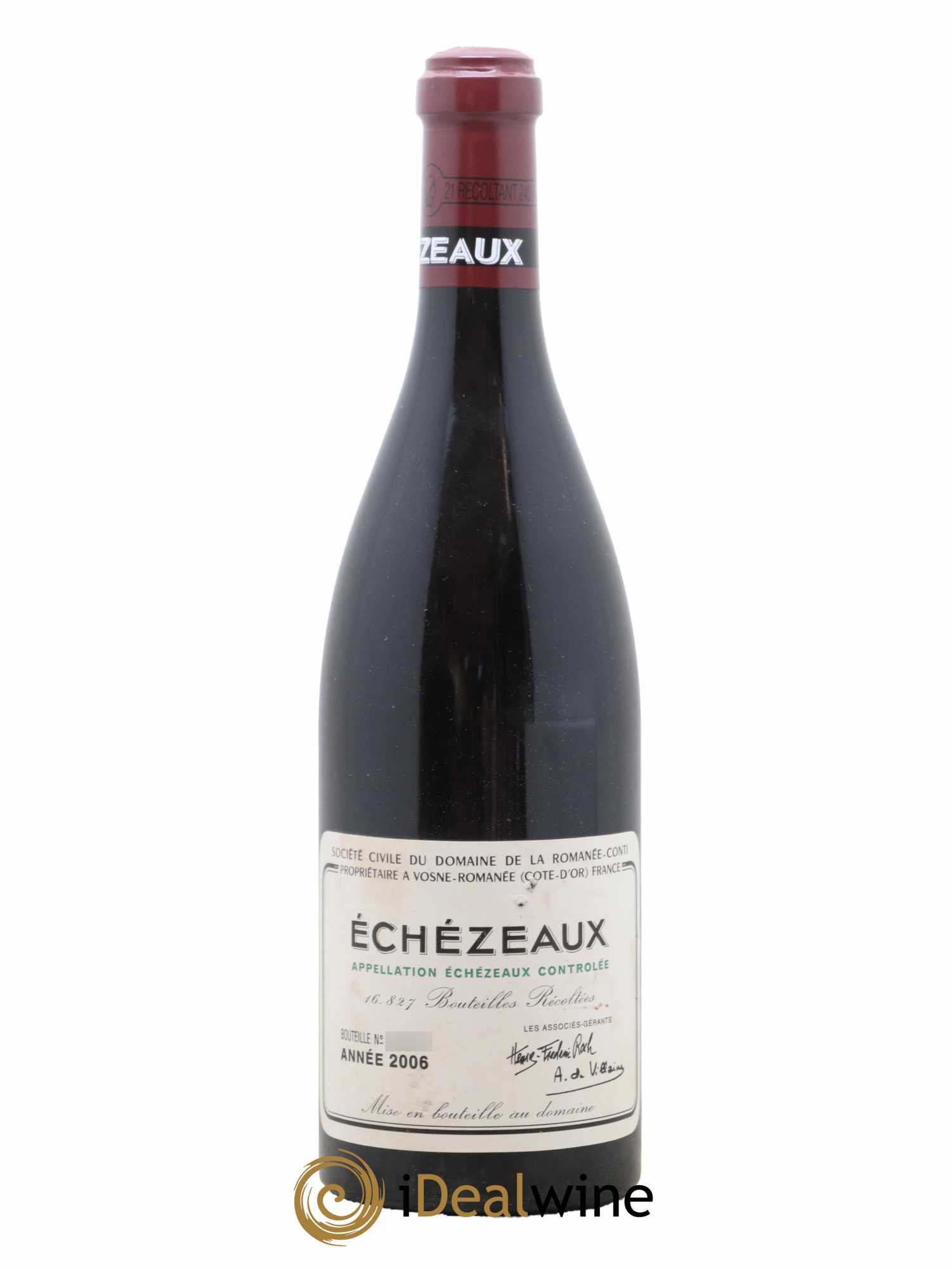 Echezeaux Grand Cru Domaine de la Romanée-Conti 2006 - Lot de 1 bouteille - 0