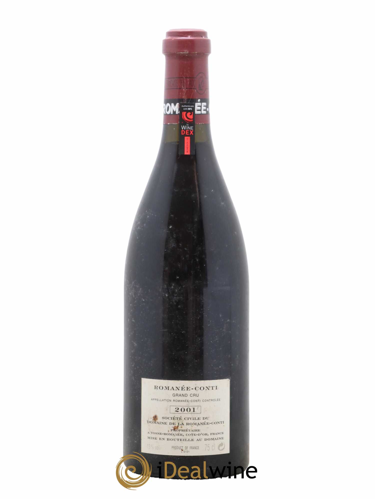 Romanée-Conti Grand Cru Domaine de la Romanée-Conti 2001 - Lot de 1 bouteille - 1