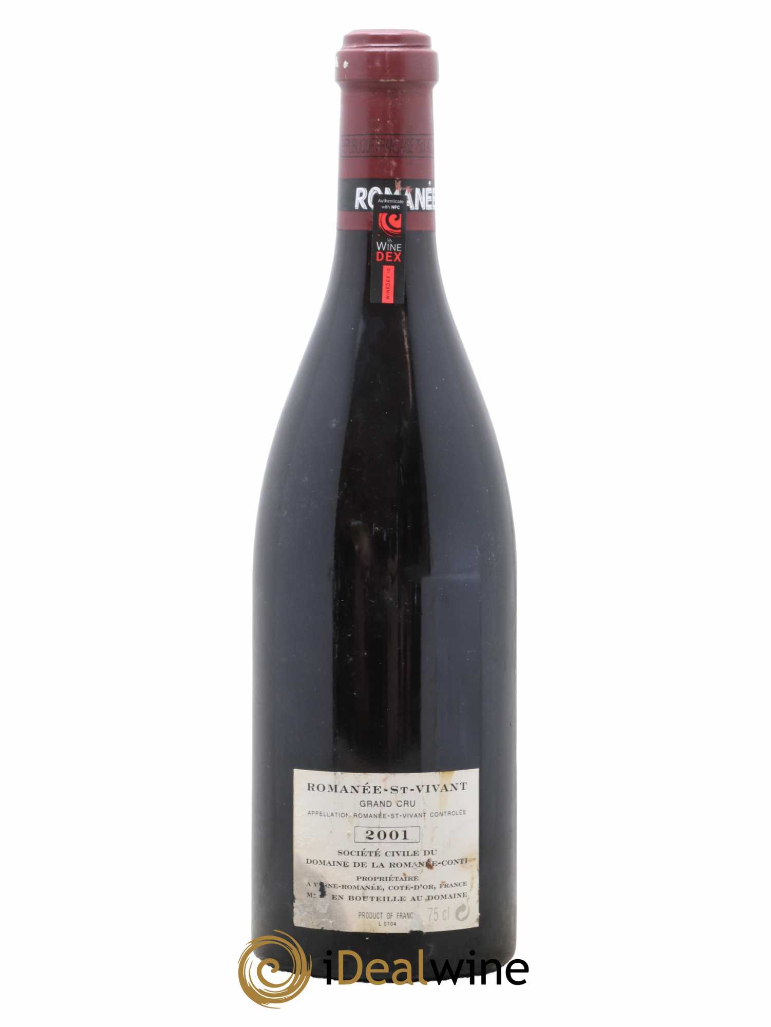 Romanée-Saint-Vivant Grand Cru Domaine de la Romanée-Conti 2001 - Lot of 1 bottle - 1