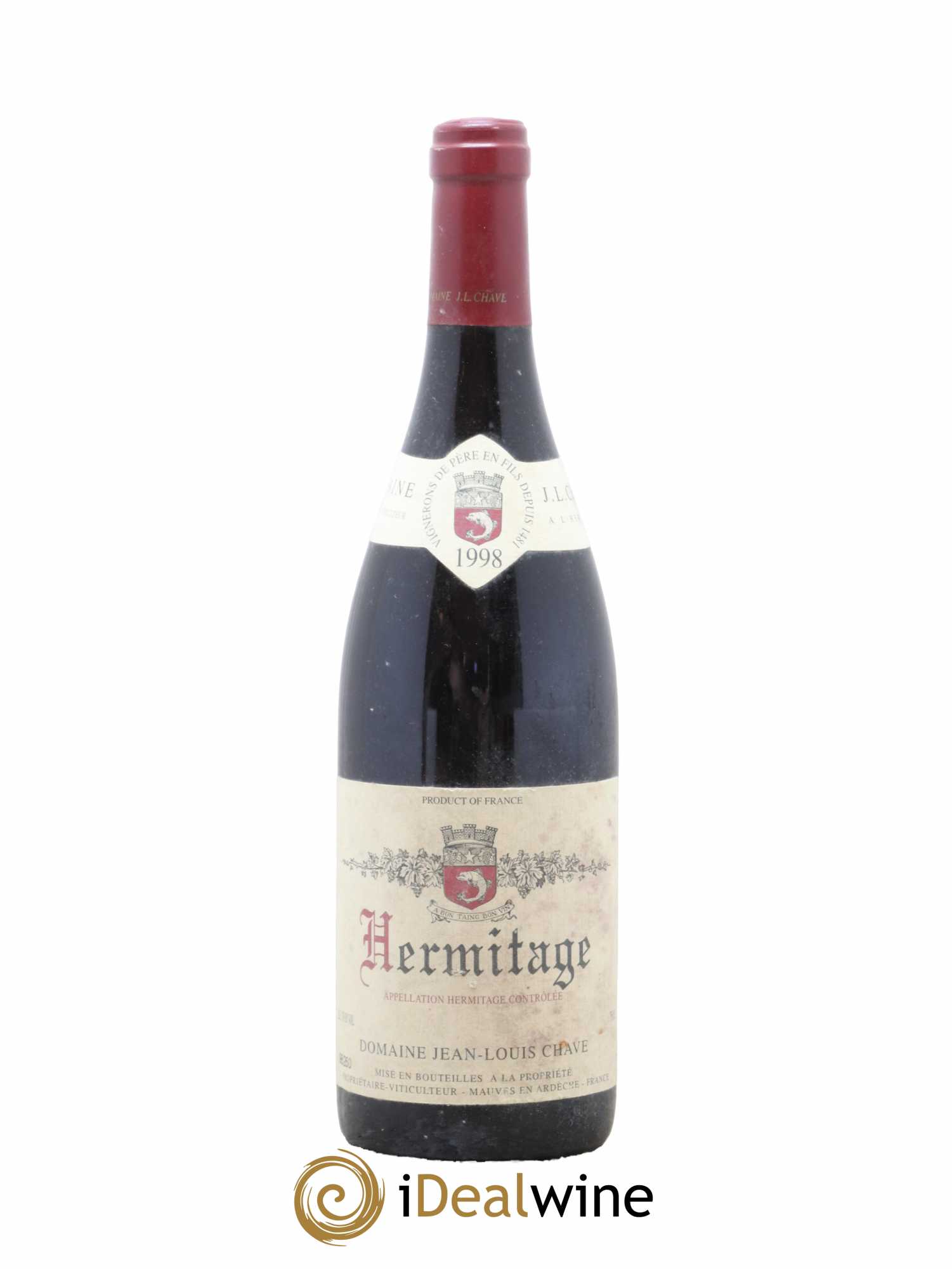 Hermitage Jean-Louis Chave 1998 - Lot de 1 bouteille - 0