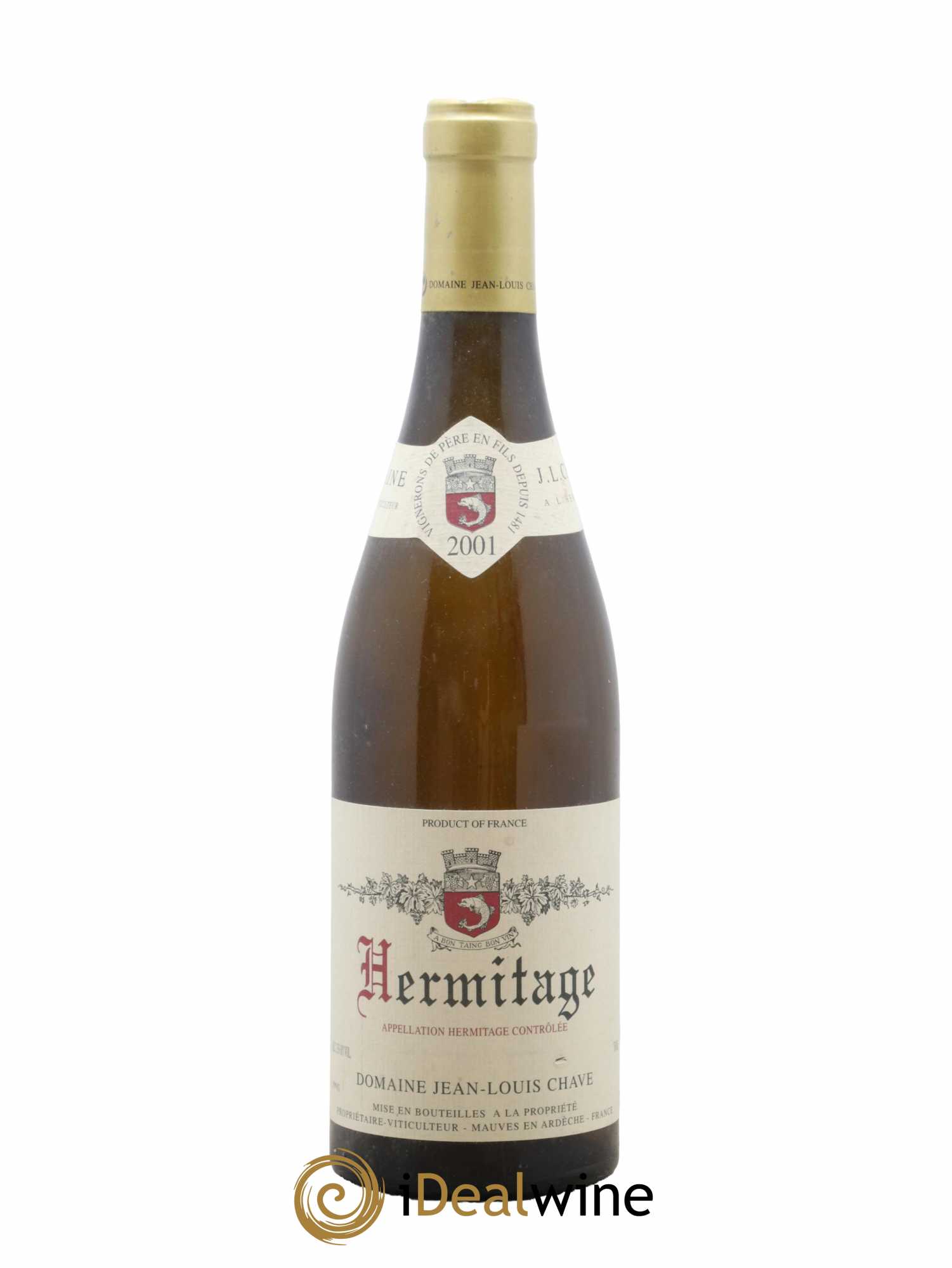 Hermitage Jean-Louis Chave 2001 - Posten von 1 Flasche - 0
