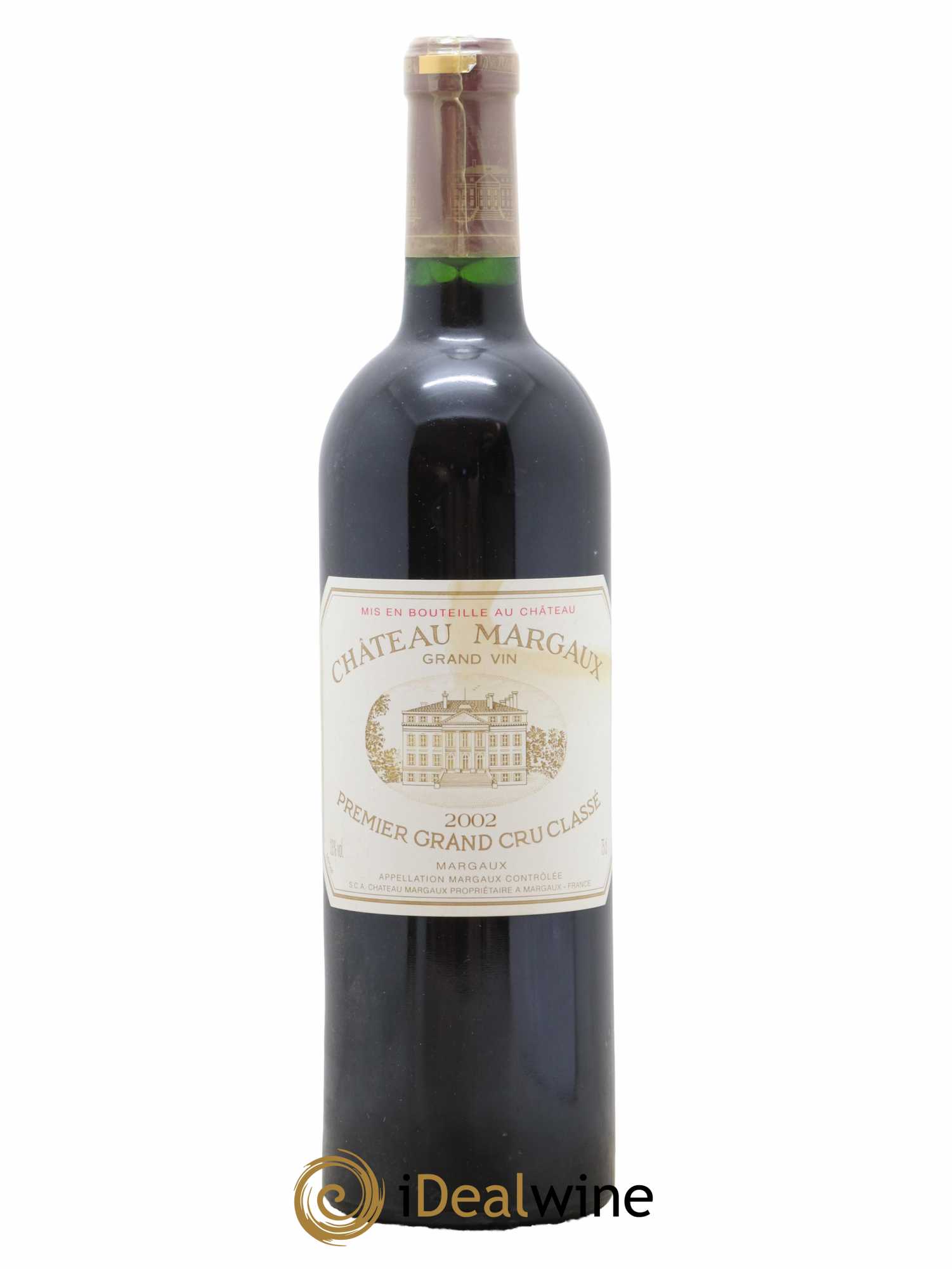 Château Margaux 1er Grand Cru Classé 2002 - Lot de 1 bouteille - 0