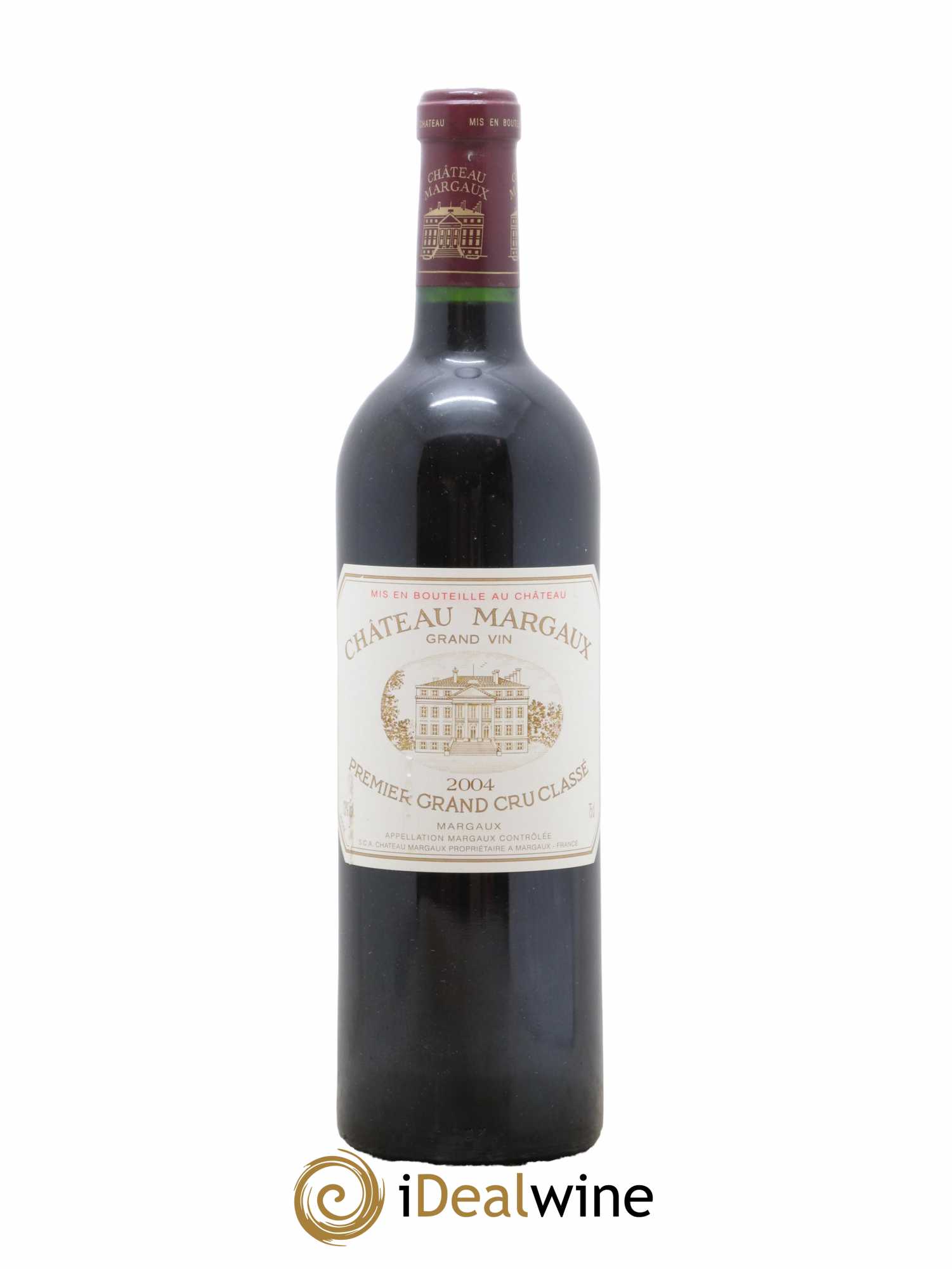 Château Margaux 1er Grand Cru Classé 2004 - Lot de 1 bouteille - 0