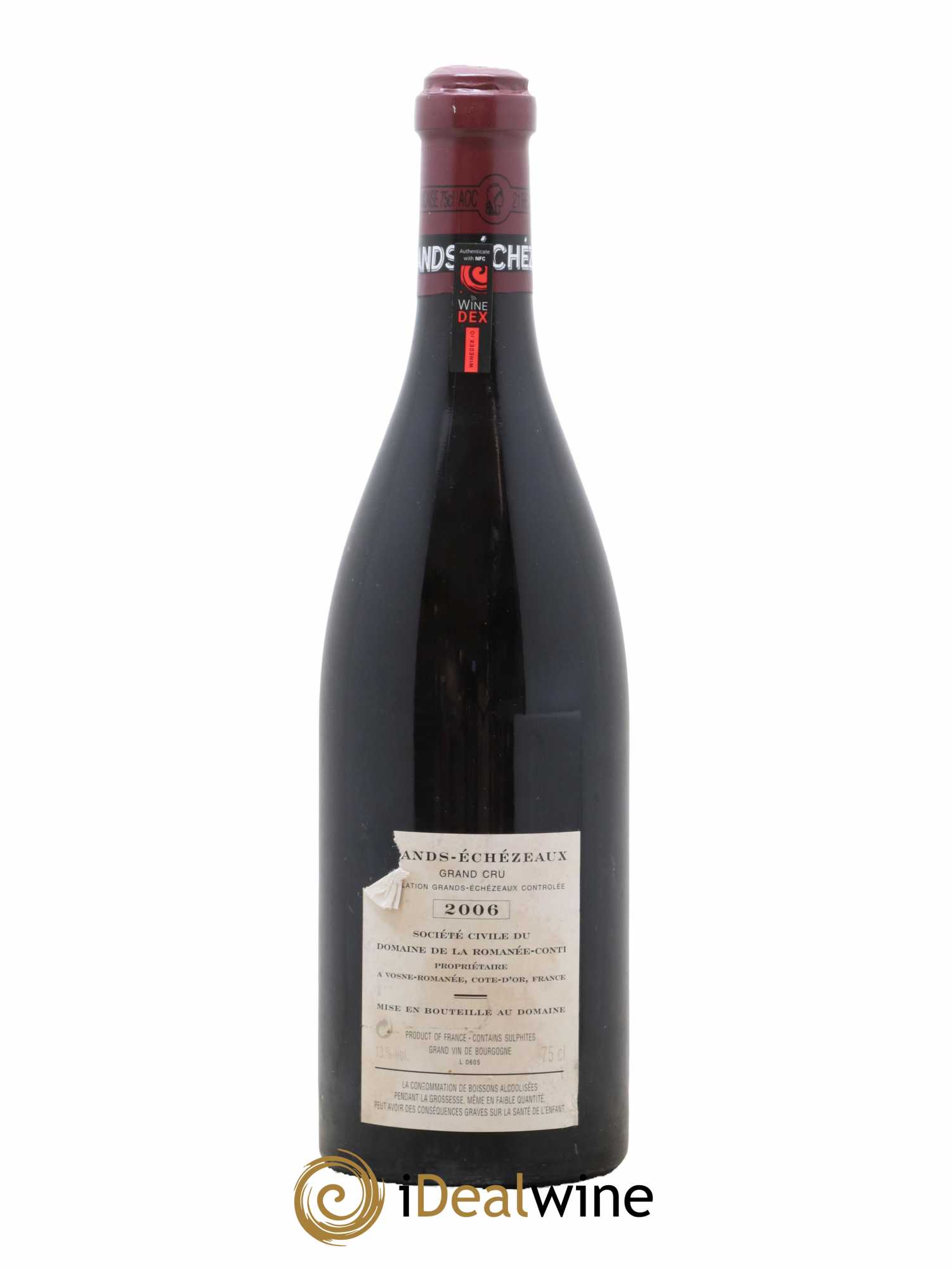 Grands-Echezeaux Grand Cru Domaine de la Romanée-Conti 2006 - Lot de 1 bouteille - 1