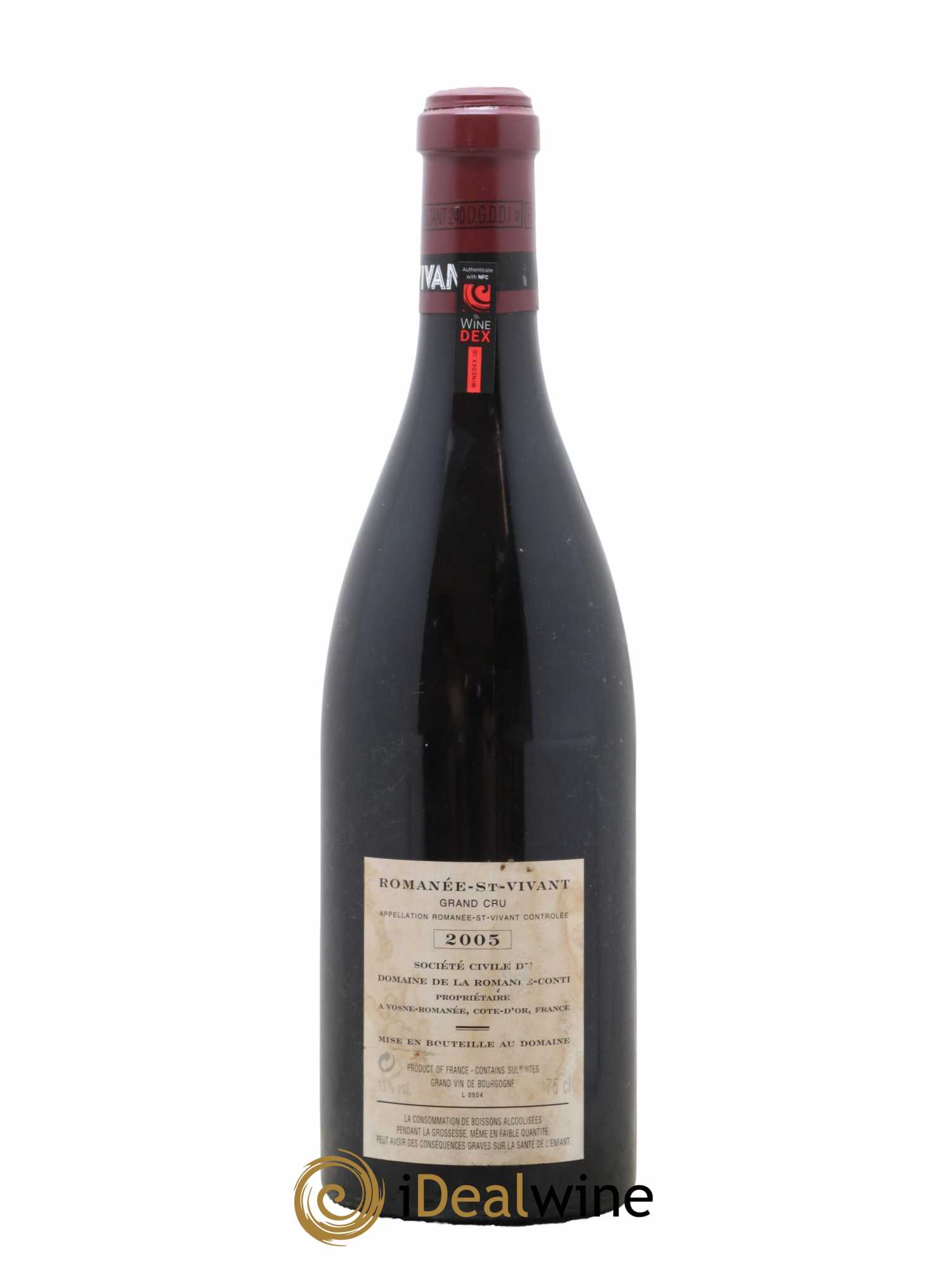 Romanée-Saint-Vivant Grand Cru Domaine de la Romanée-Conti 2005 - Lot of 1 bottle - 1