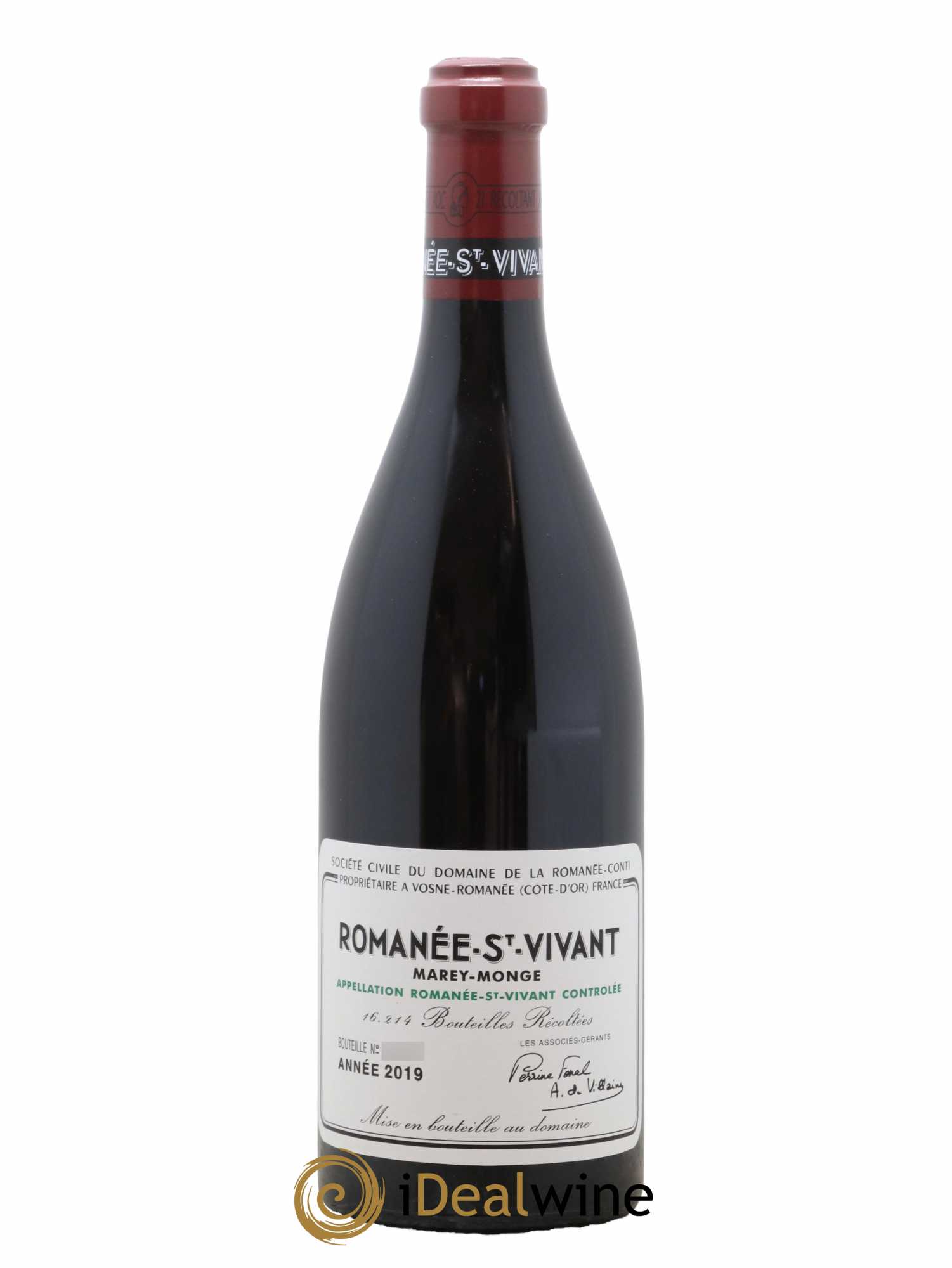 Romanée-Saint-Vivant Grand Cru Domaine de la Romanée-Conti 2019 - Lot de 1 bouteille - 0